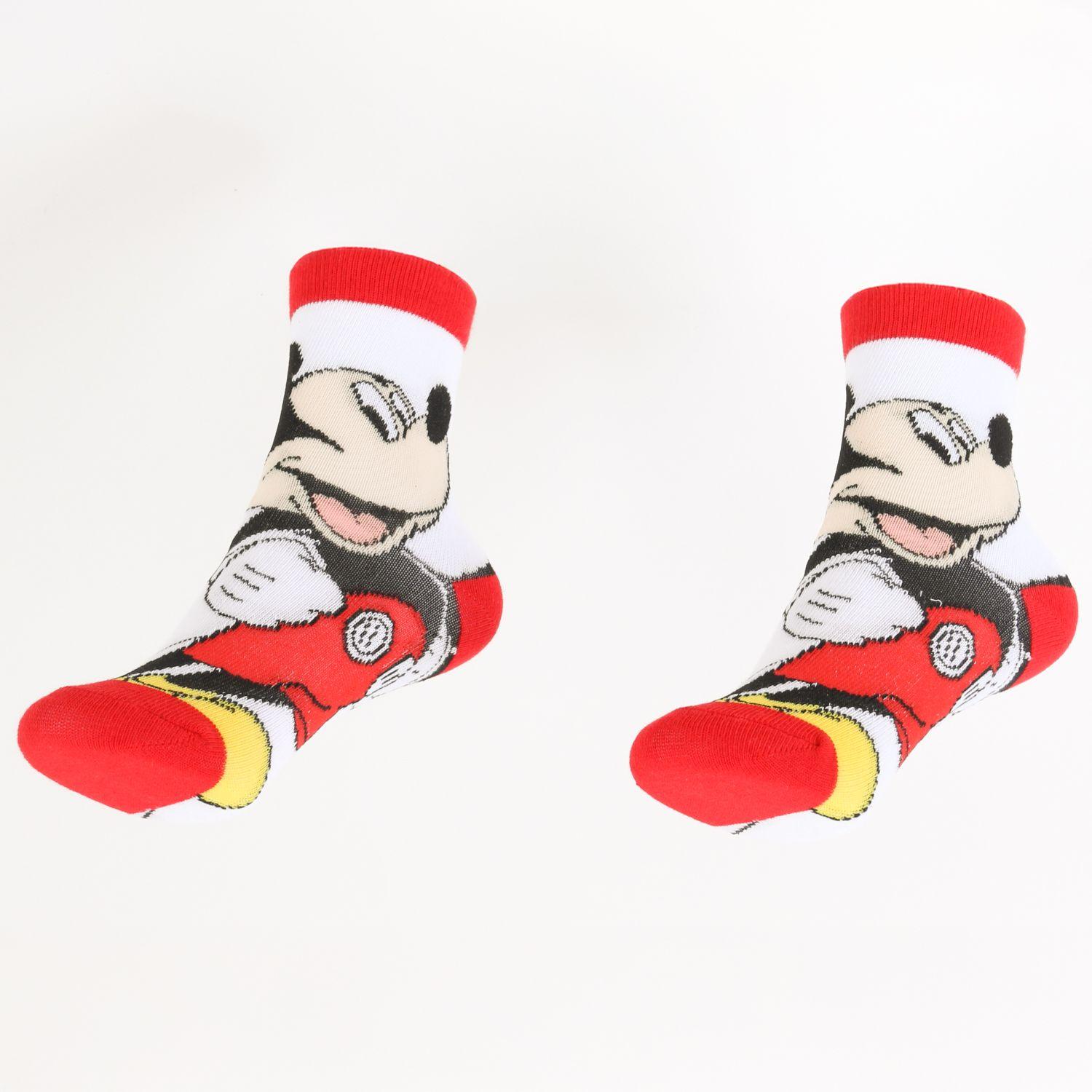 Tripack Calcetines Niño Blanco Mickey Donald & Goofy Disney-7