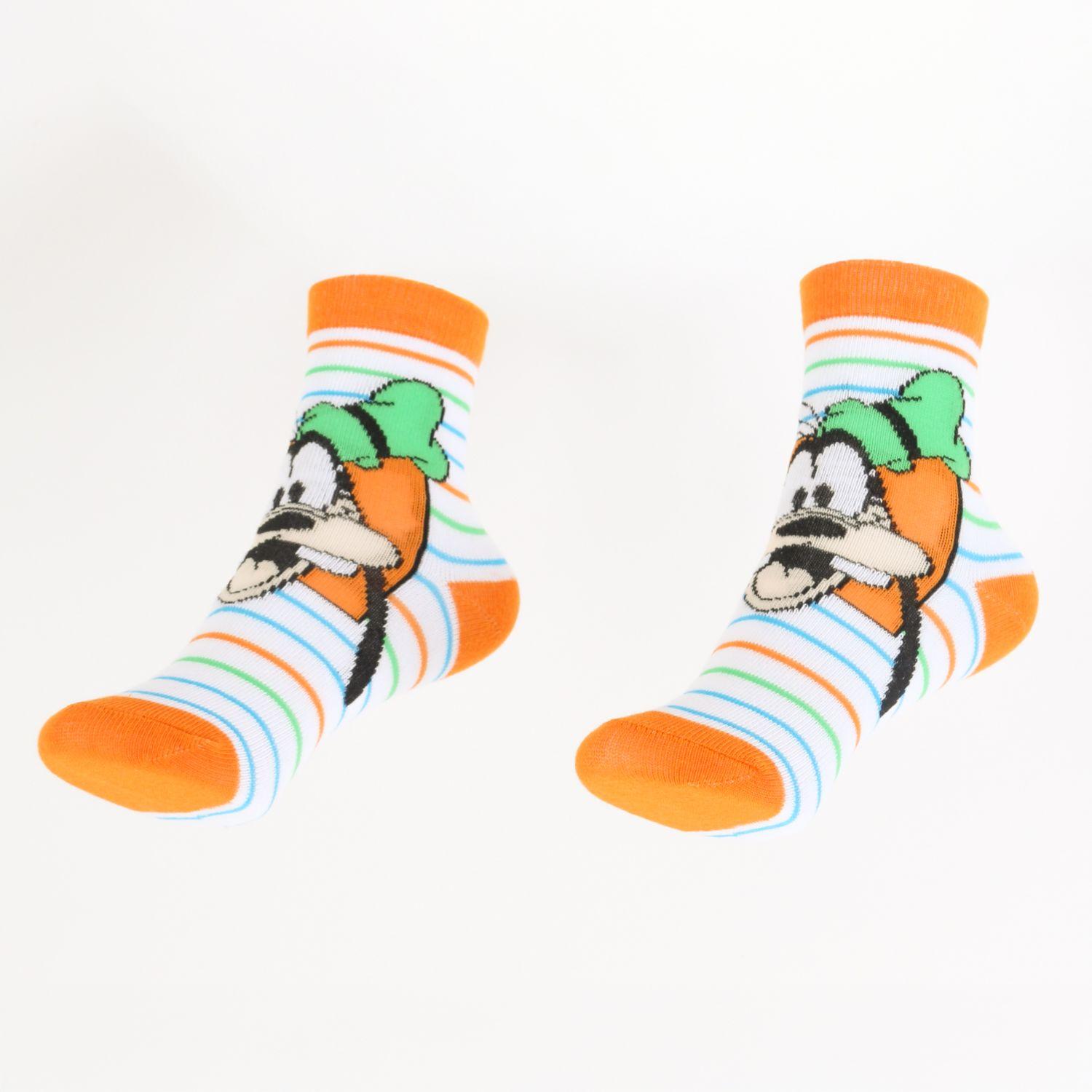 Tripack Calcetines Niño Blanco Mickey Donald & Goofy Disney-8