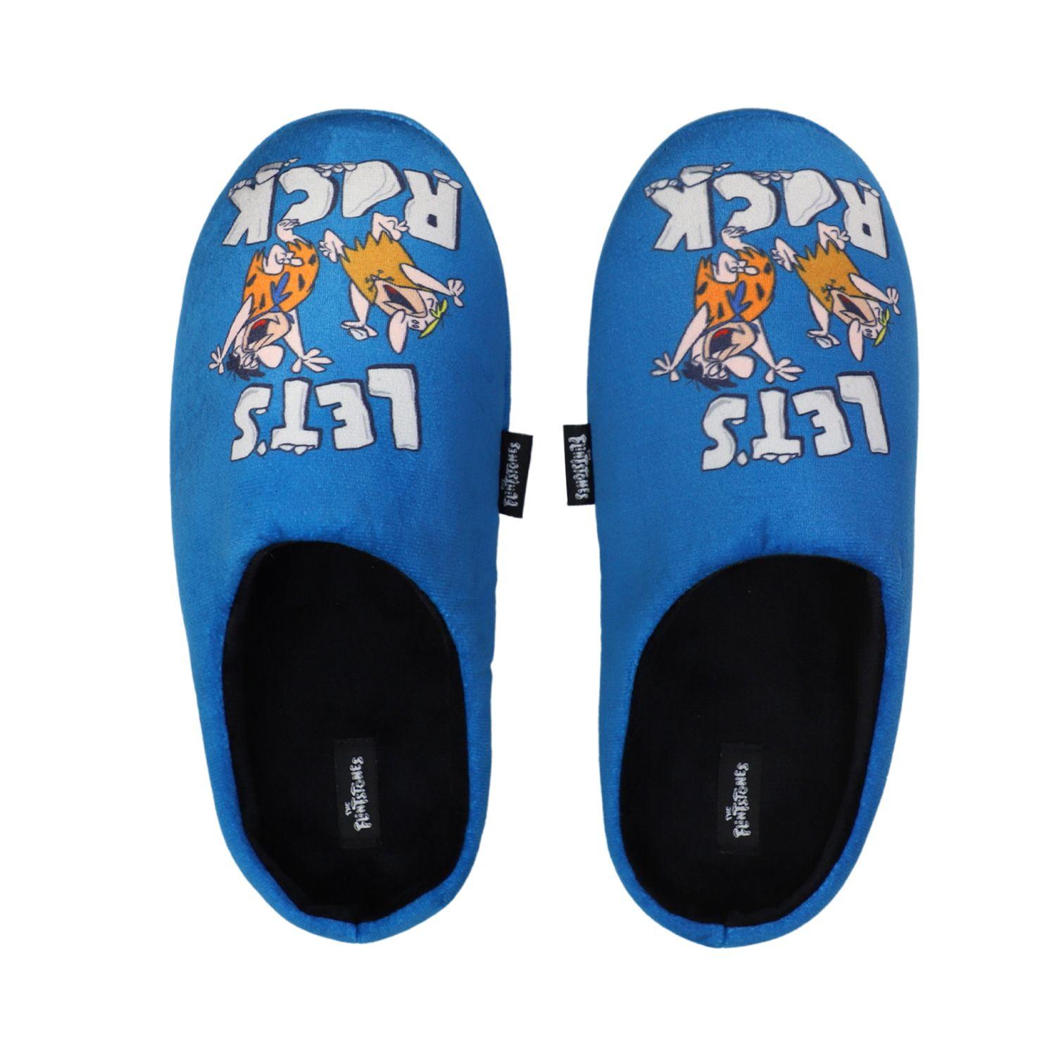 Pantufla Hombre Rock Azul Los picapiedra-1