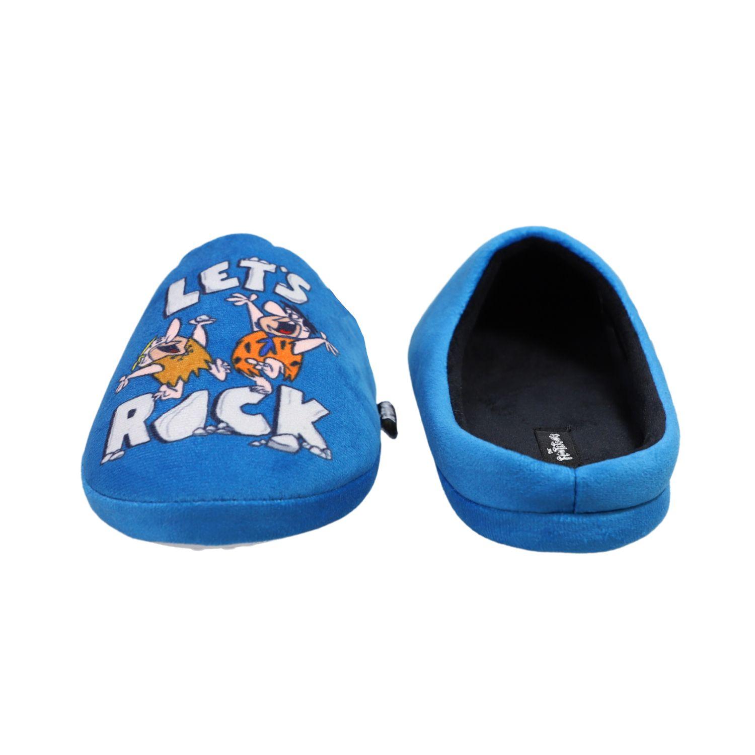 Pantufla Hombre Rock Azul Los picapiedra-2