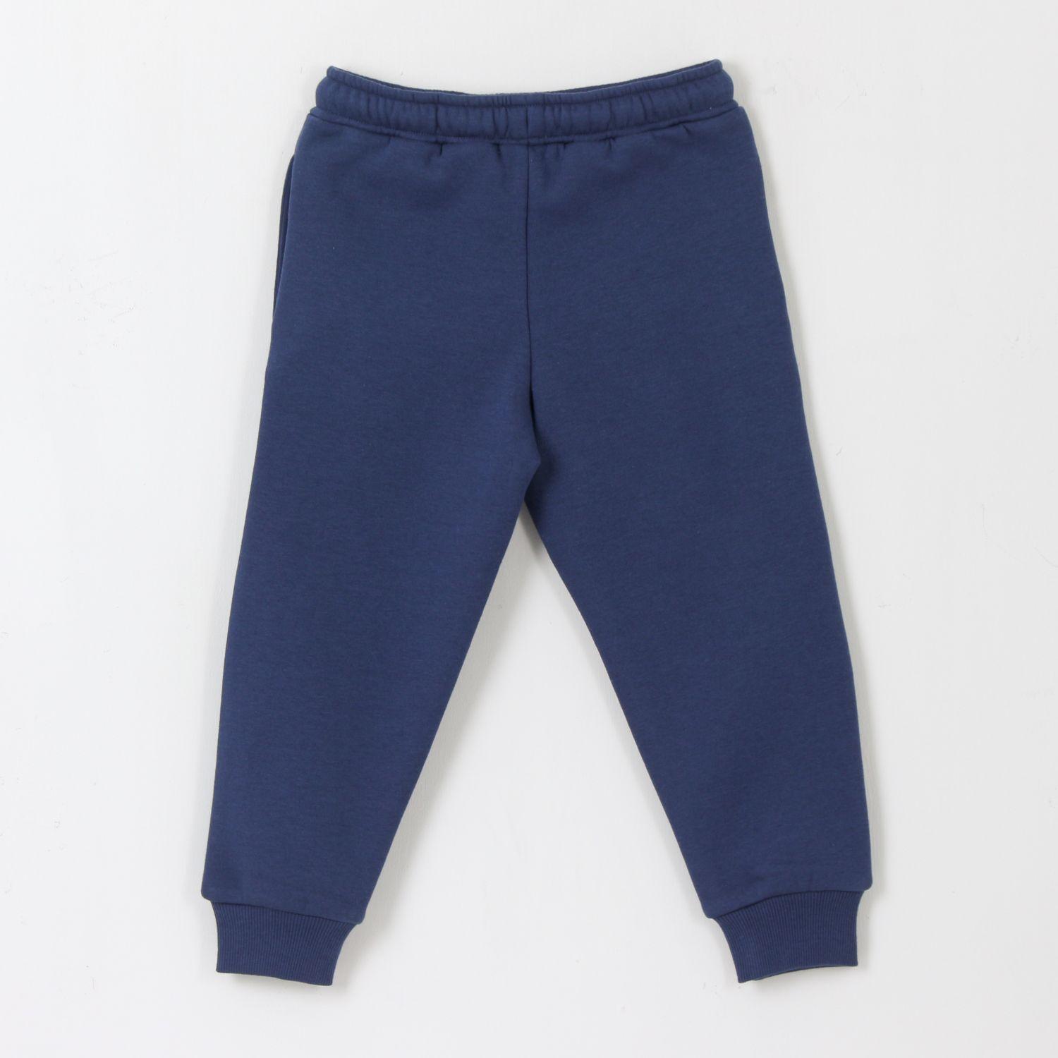 Pantalón de Buzo Niña Logo Minnie Azul Marino Disney-1