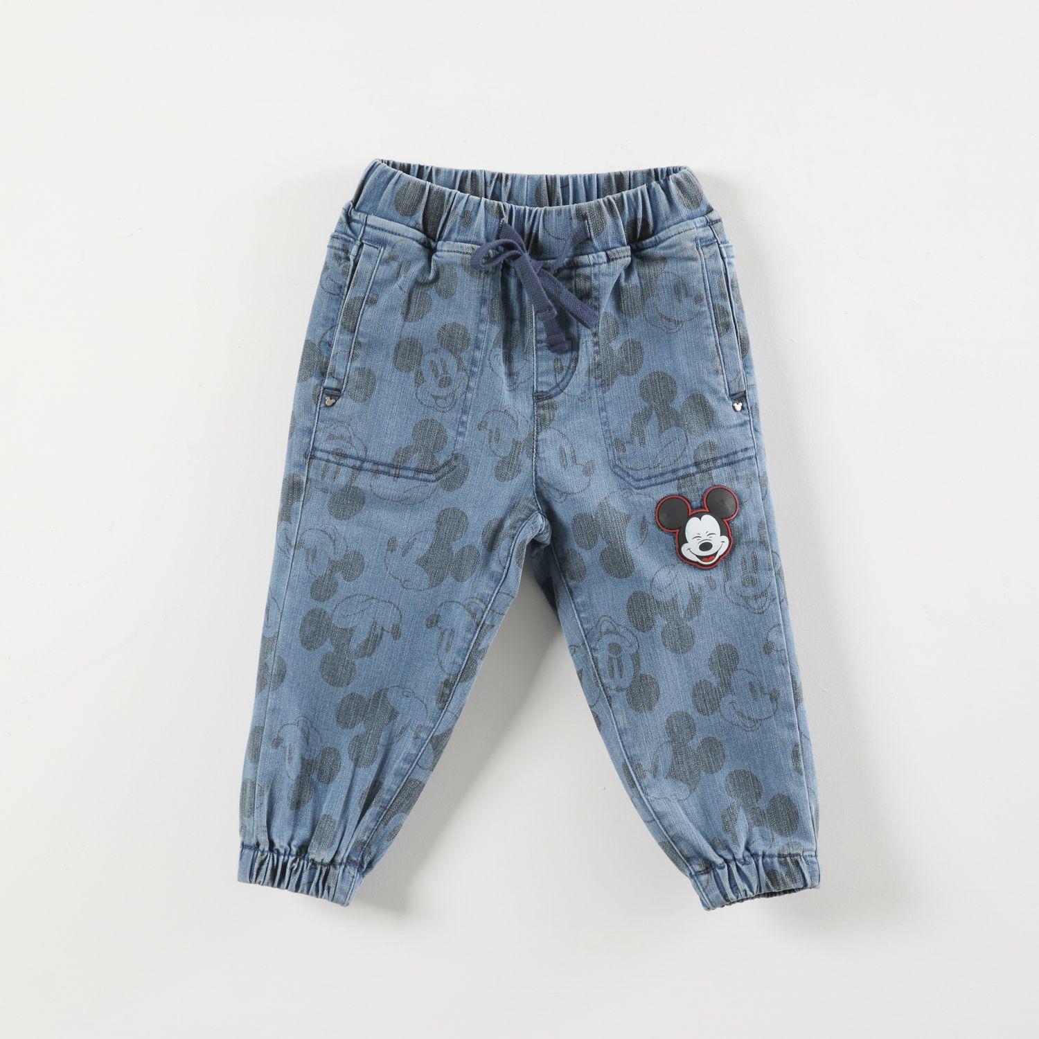 Jeans Niño Caras Mickey Denim Disney-0
