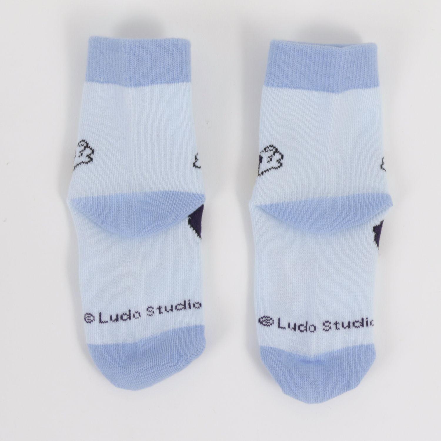 Tripack Calcetines Niño Azul Listado Bluey-7