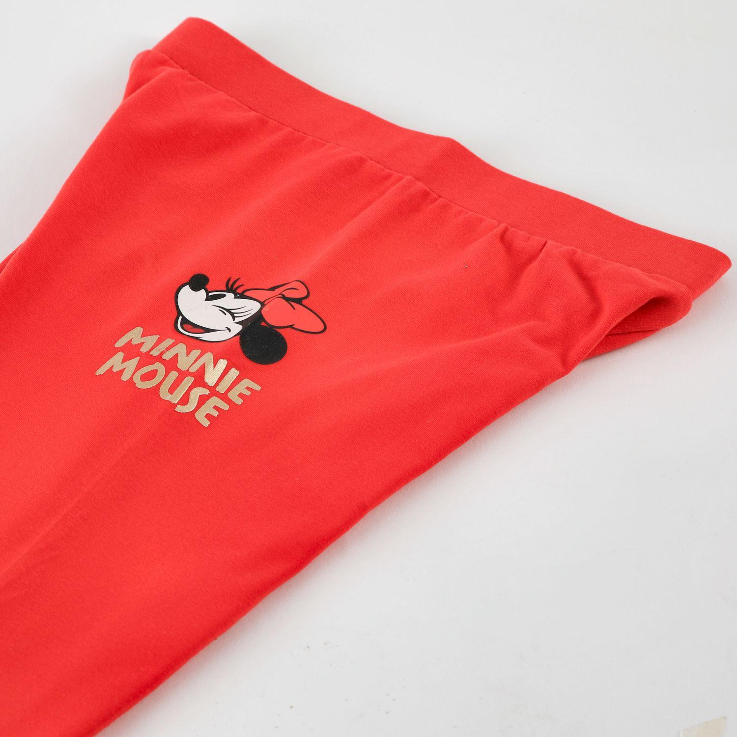 Calza Niña Minnie Disney Cara Rojo-3