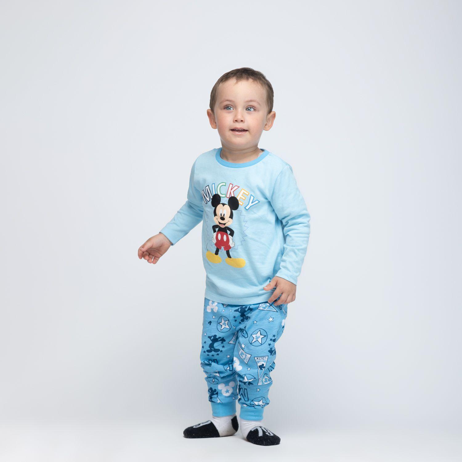 Pijama Niño Mickey Awesome Celeste Disney-0