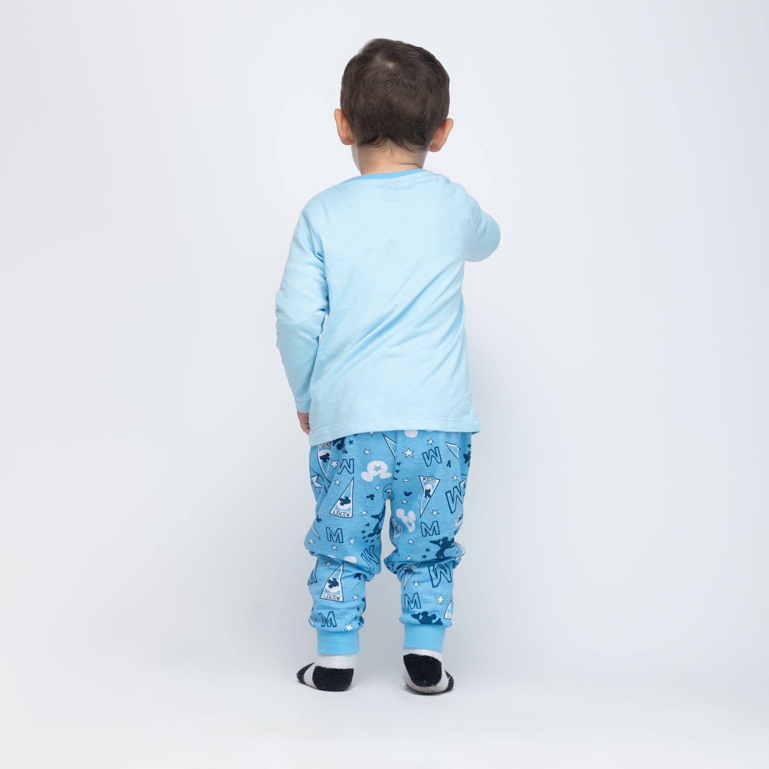Pijama Niño Mickey Awesome Celeste Disney-1