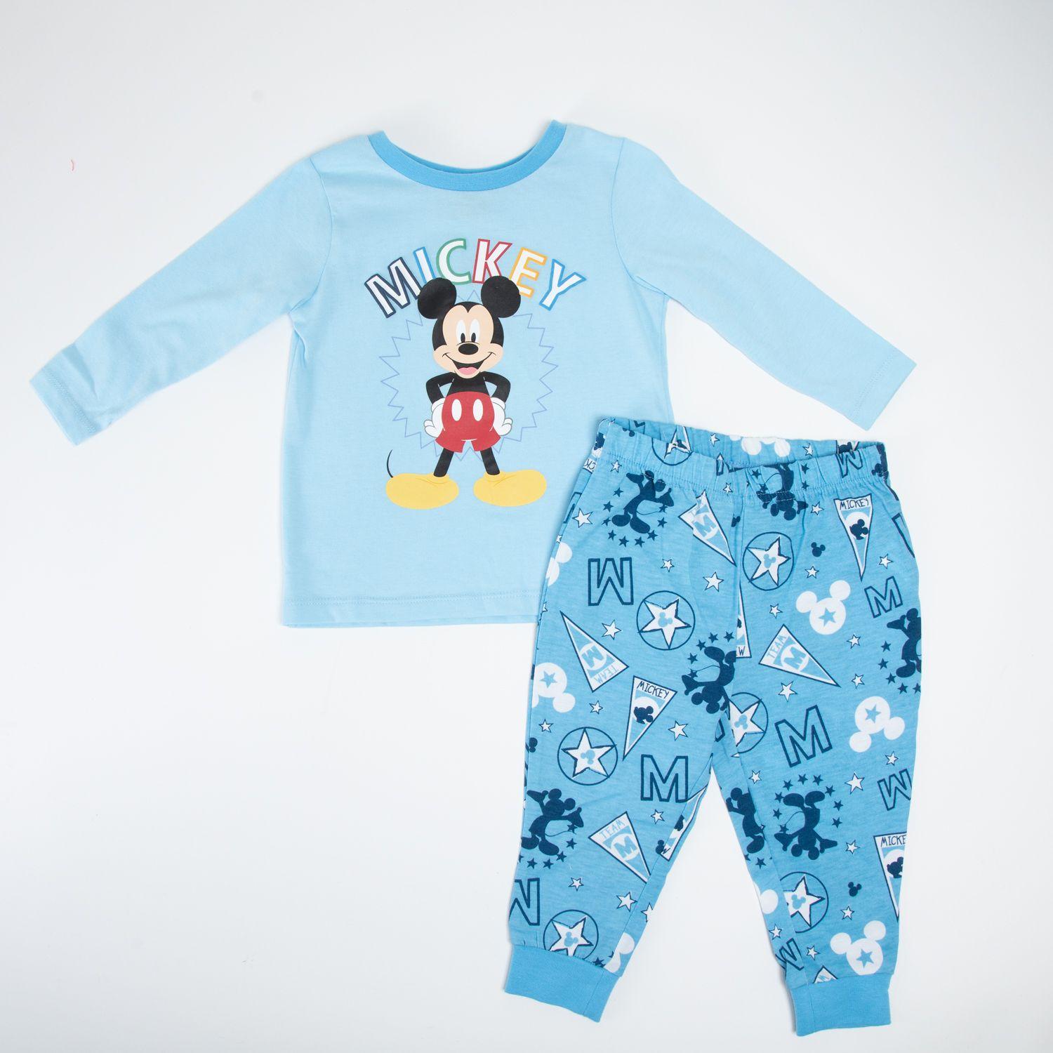 Pijama Niño Mickey Awesome Celeste Disney-2