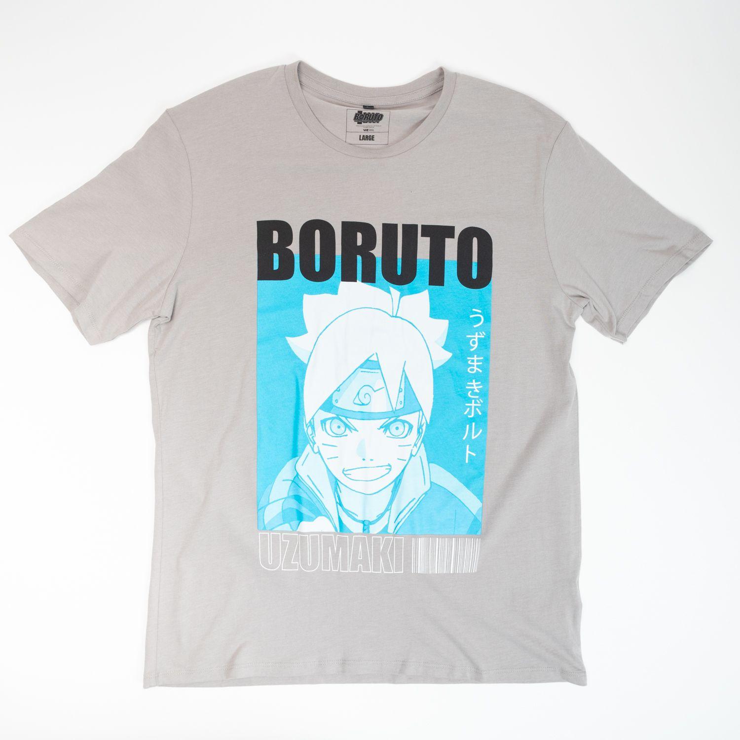 Polera Hombre  Boruto Strong Gris-0