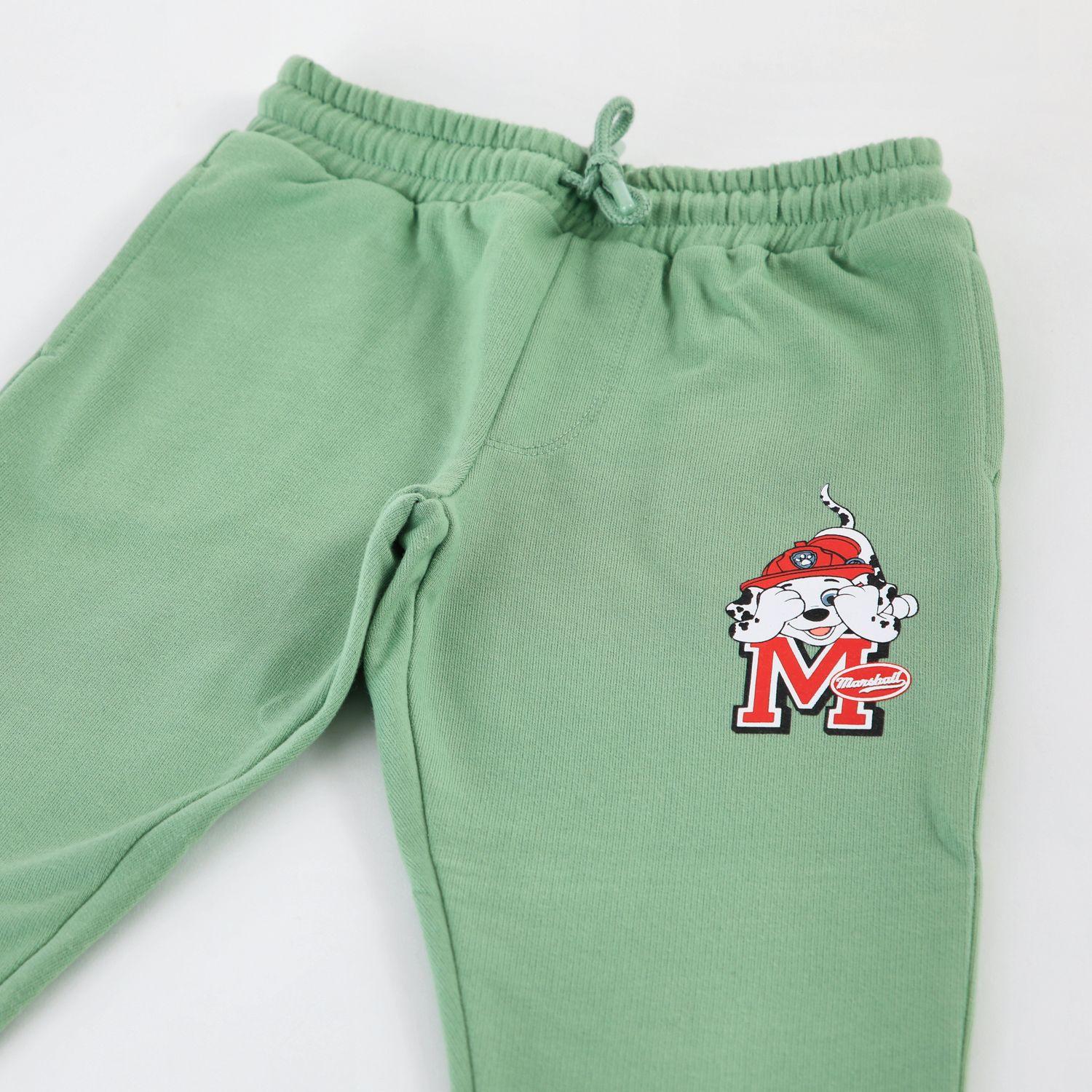 Pantalón de Buzo Niño Paw Patrol Estampado Verde-2