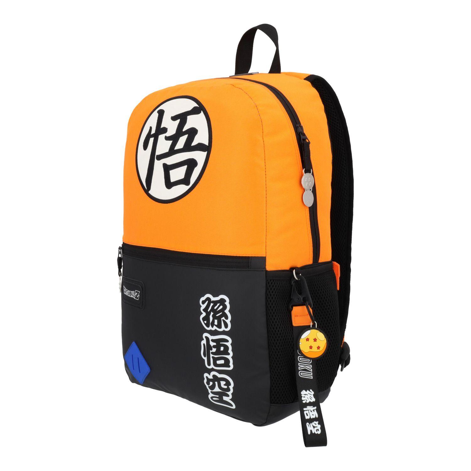 Mochila Escolar Niño Goku Naranjo Dragon Ball Z-7