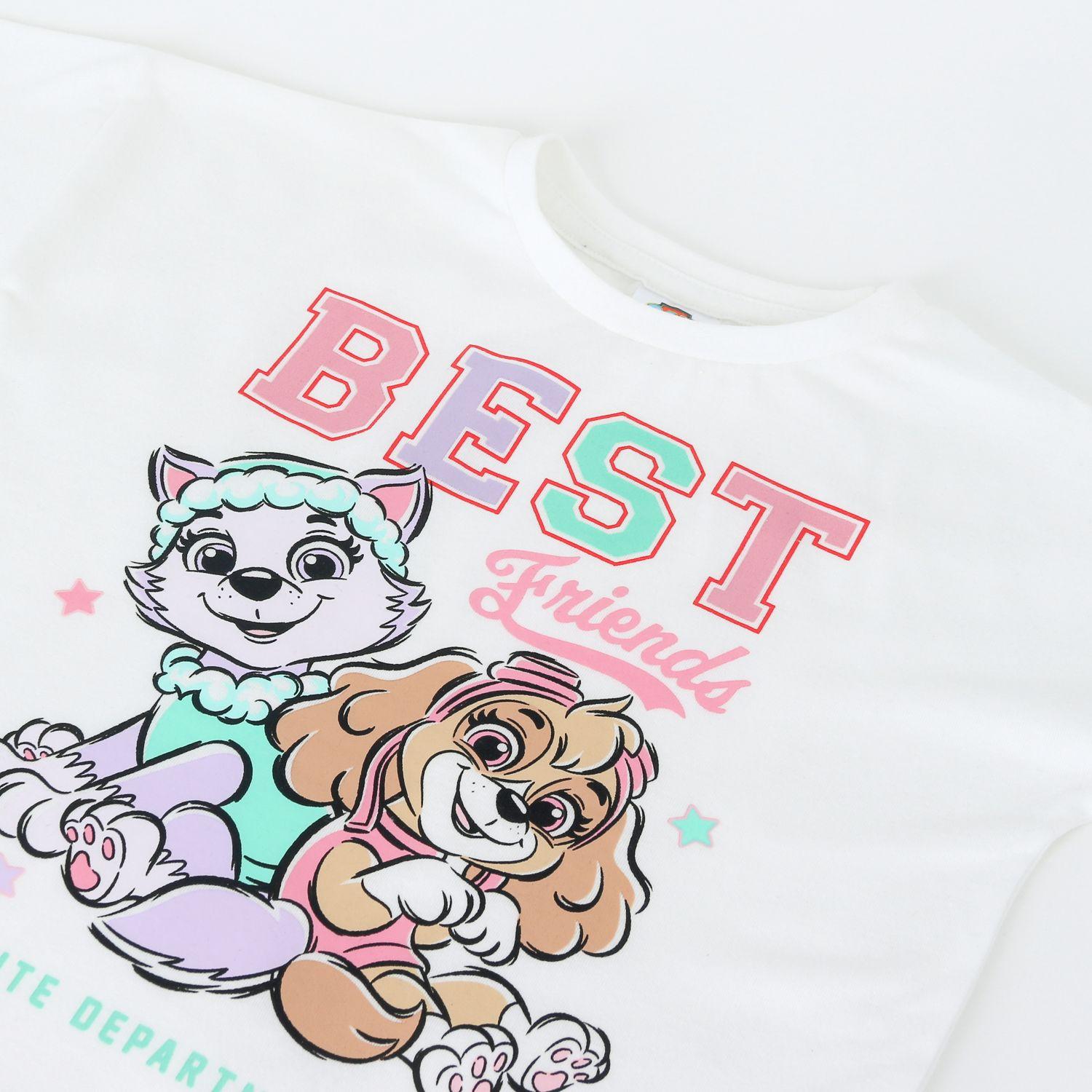Conjunto Niña Paw Patrol Blanco-2
