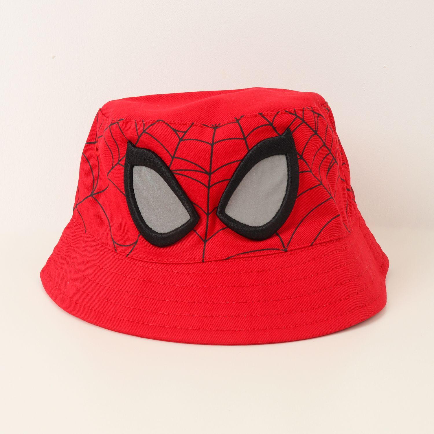 Gorro Bucket Niño Spiderman Eyes Rojo Marvel-0