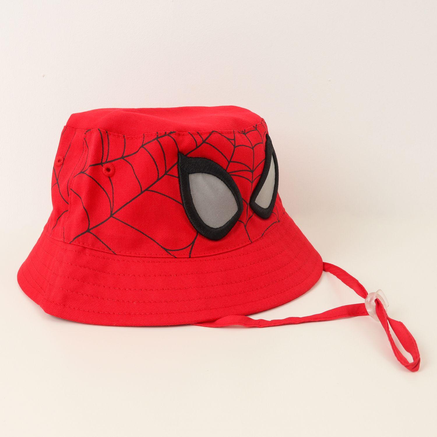 Gorro Bucket Niño Spiderman Eyes Rojo Marvel-1
