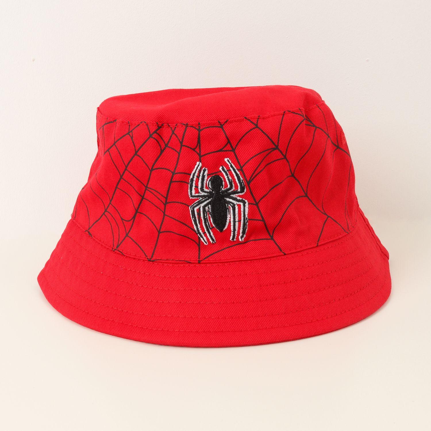 Gorro Bucket Niño Spiderman Eyes Rojo Marvel-2