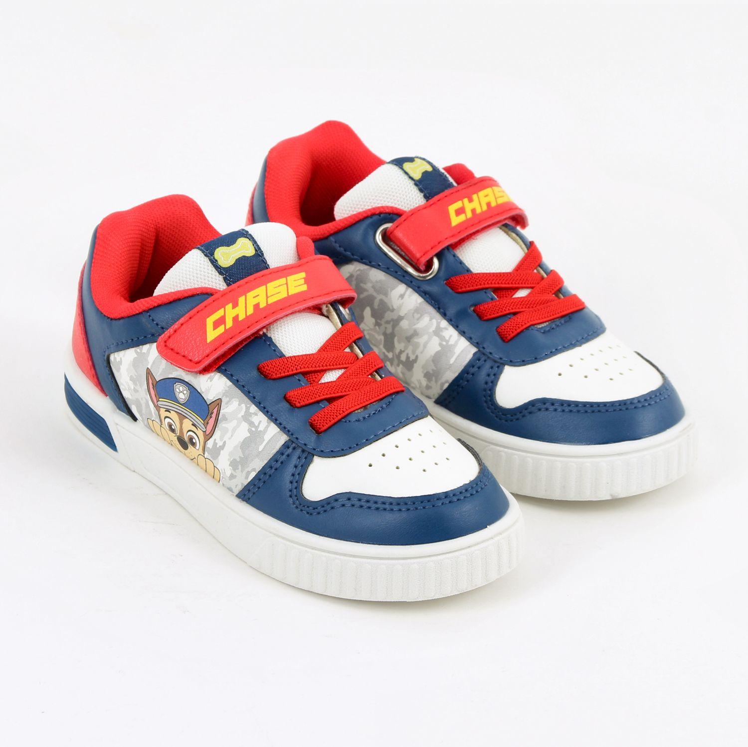 Zapatilla Luces Niño Velcro Chase Azul Paw Patrol-1