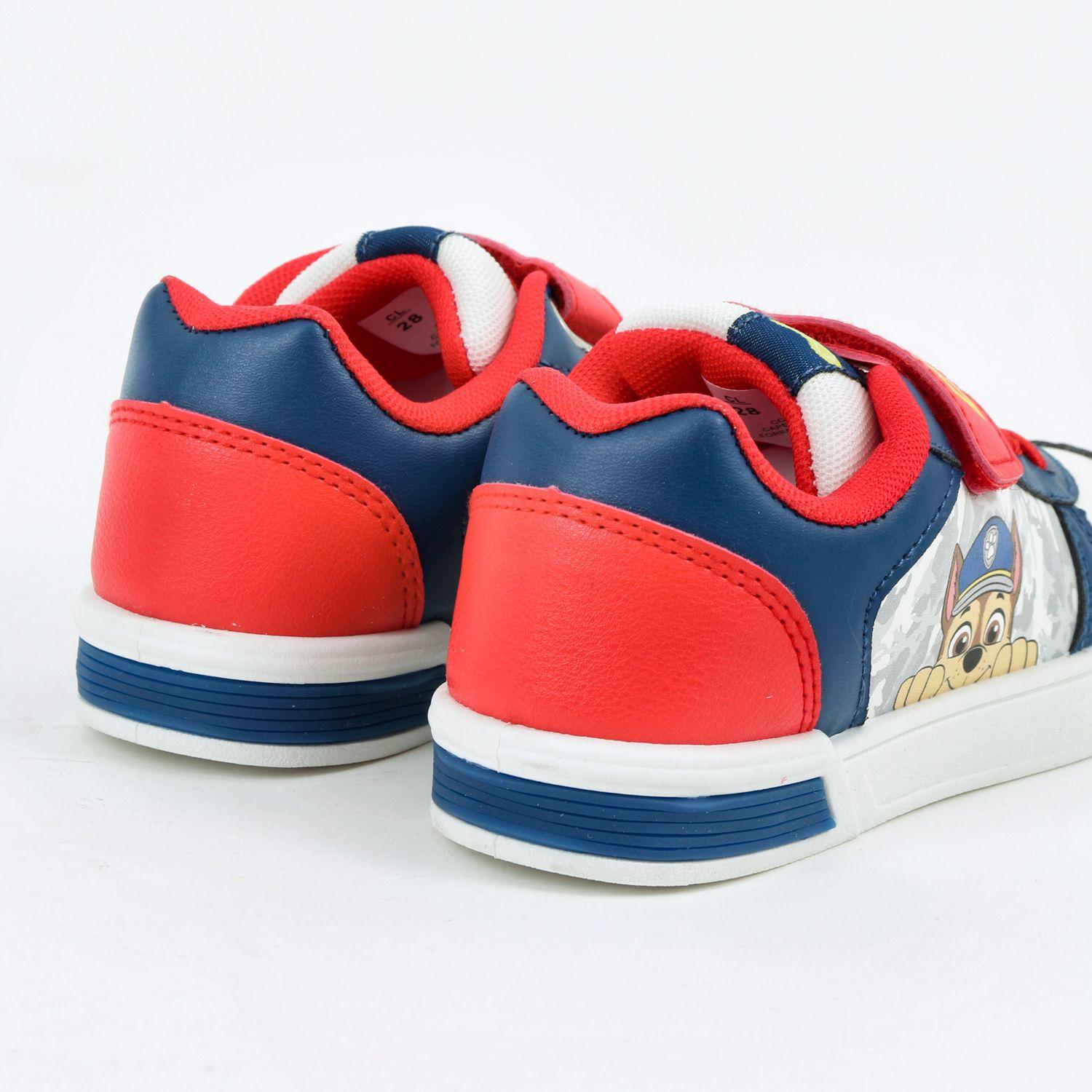 Zapatilla Luces Niño Velcro Chase Azul Paw Patrol-2