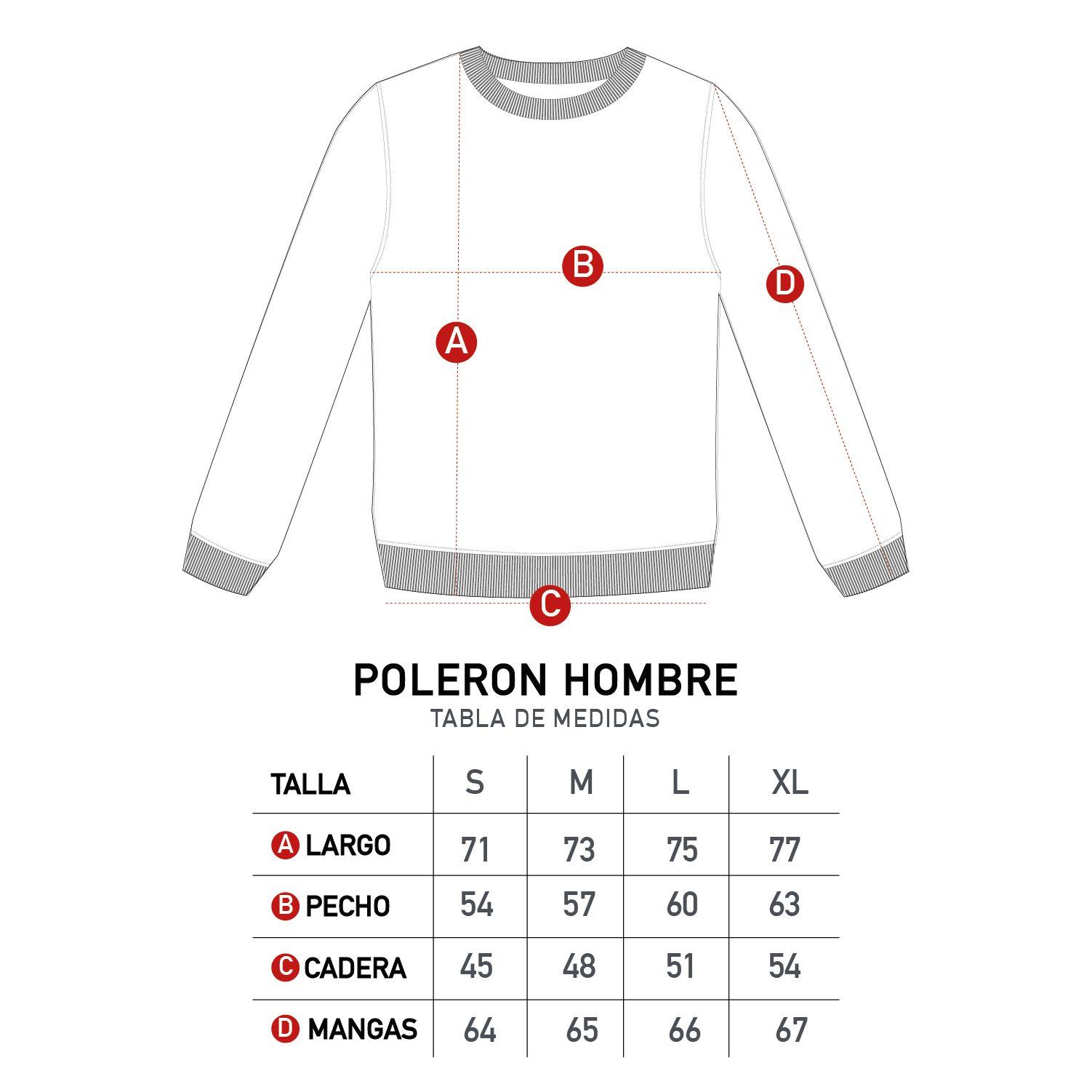 Poleron Hombre Dc Comics Batman Logo Negro-2