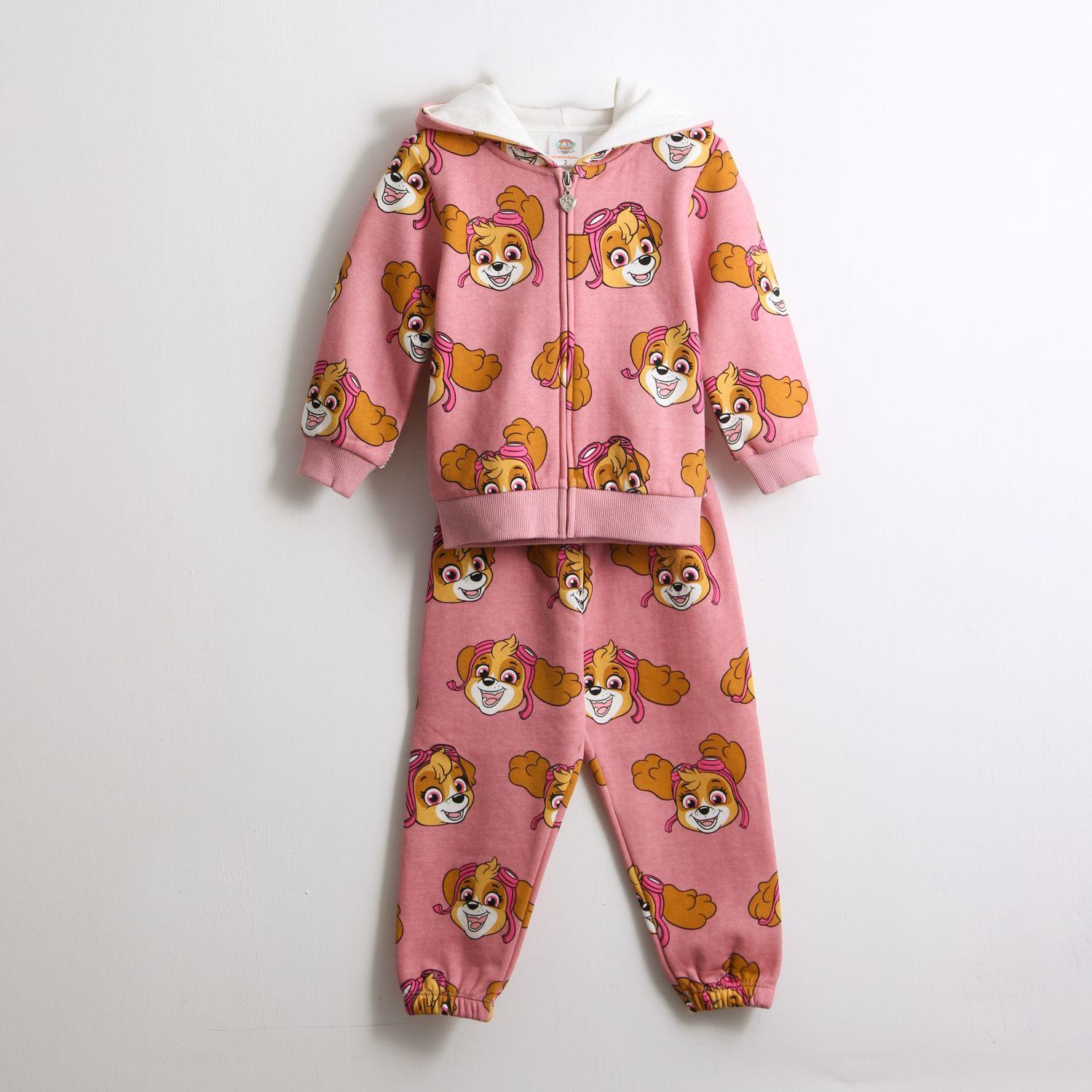 Conjunto Buzo Niña Full Print Skye Rosado Paw Patrol-0