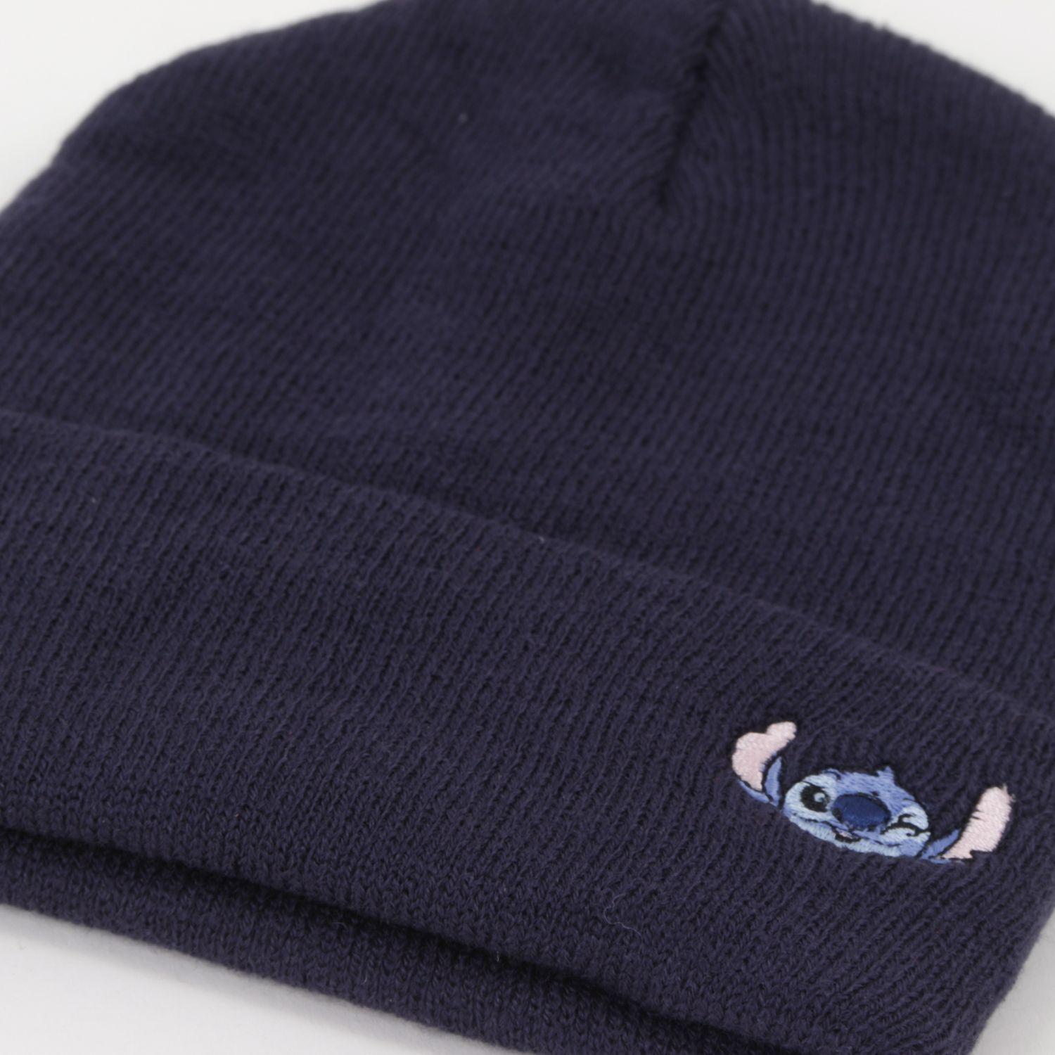 Gorro Escolar Niña Pin Azul Marino Lilo & Stitch Disney-2