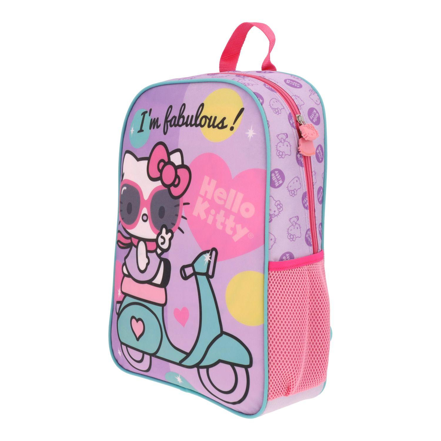 Mochila Escolar Niña Im Fabulous Morado Hello Kitty-7