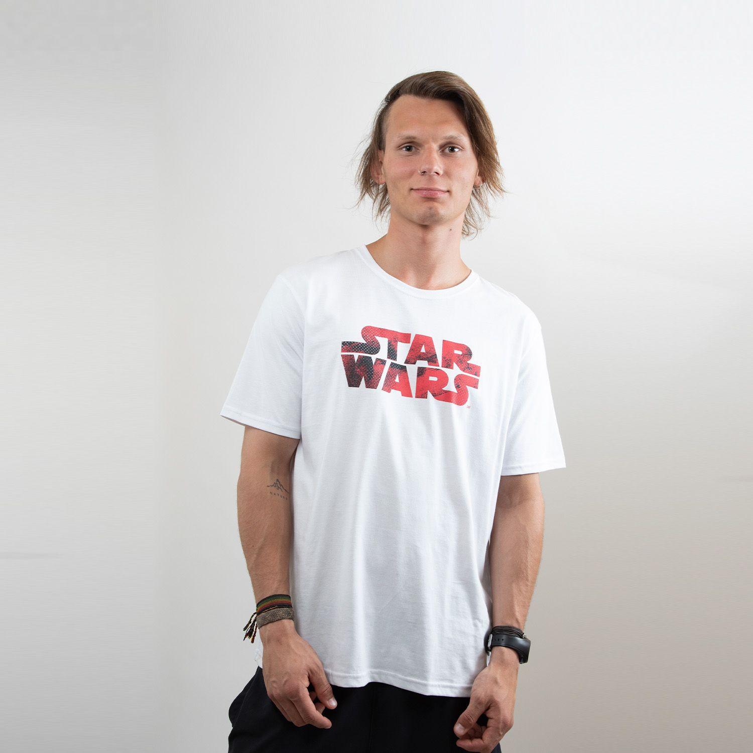 Polera Hombre Personajes Blanco Star Wars-0