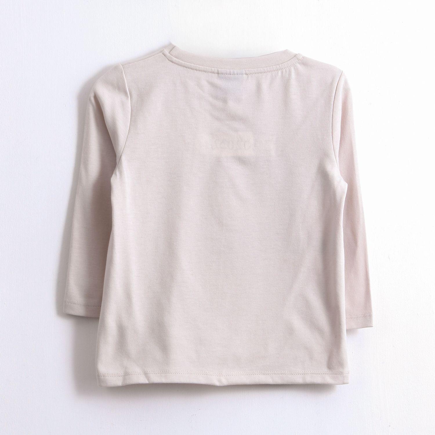 Polera Manga Larga Niña Moana Gris Disney-1