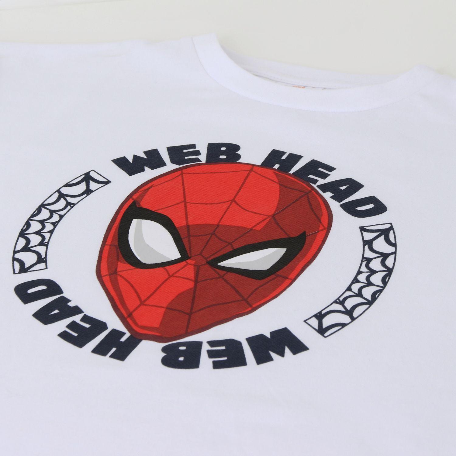 Bipack Polera Manga Larga Niño Spiderman Rojo Marvel-3