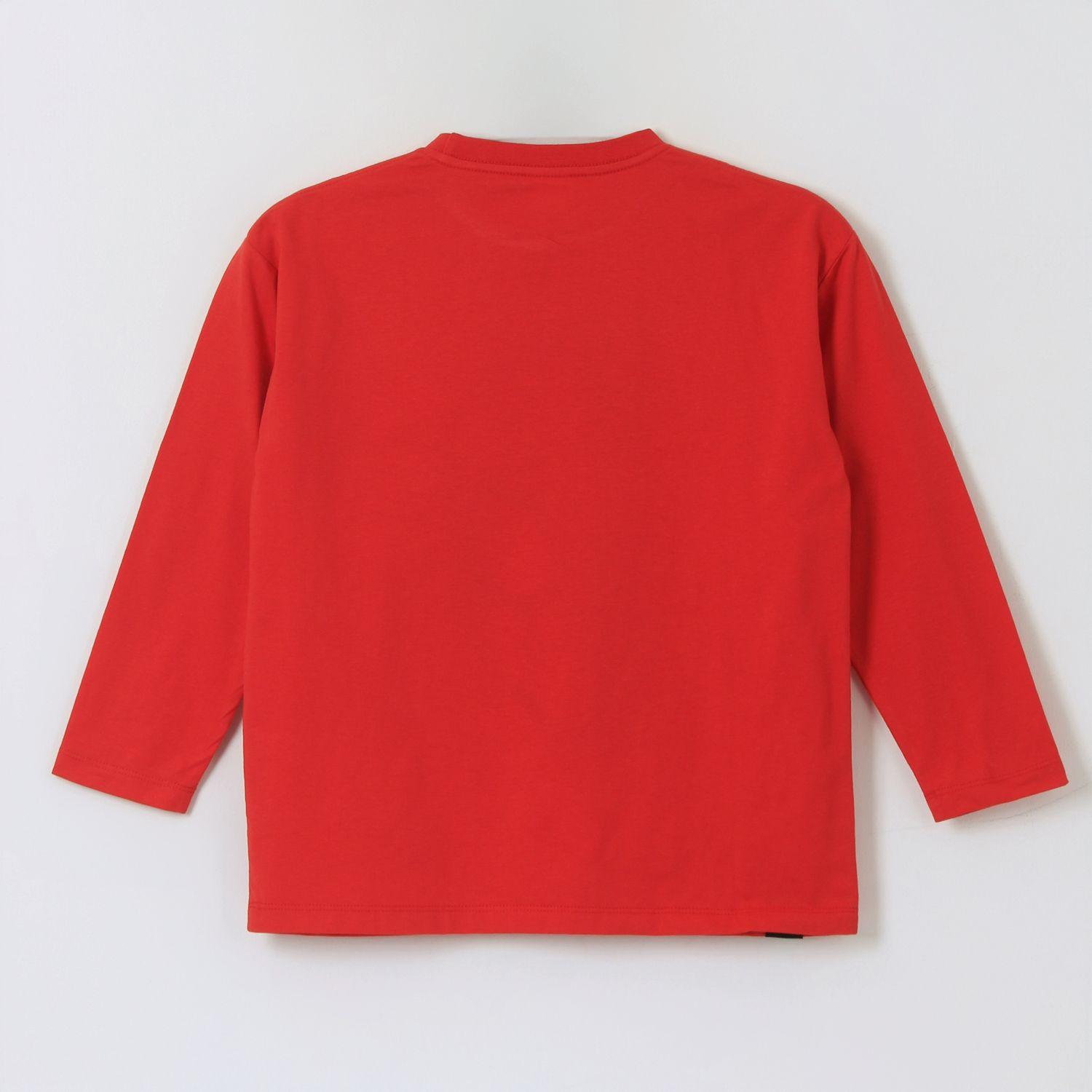 Bipack Polera Manga Larga Niño Spiderman Rojo Marvel-5