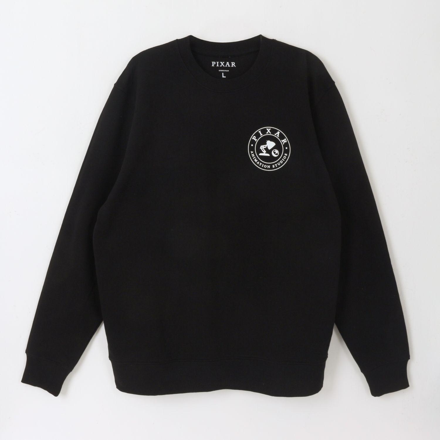 Polerón Cerrado Adulto Negro Corporativo Pixar Disney-0