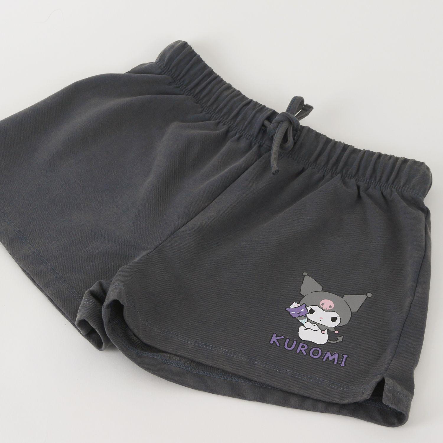 Conjunto Niña Kuromi Hello Kitty Lila-4