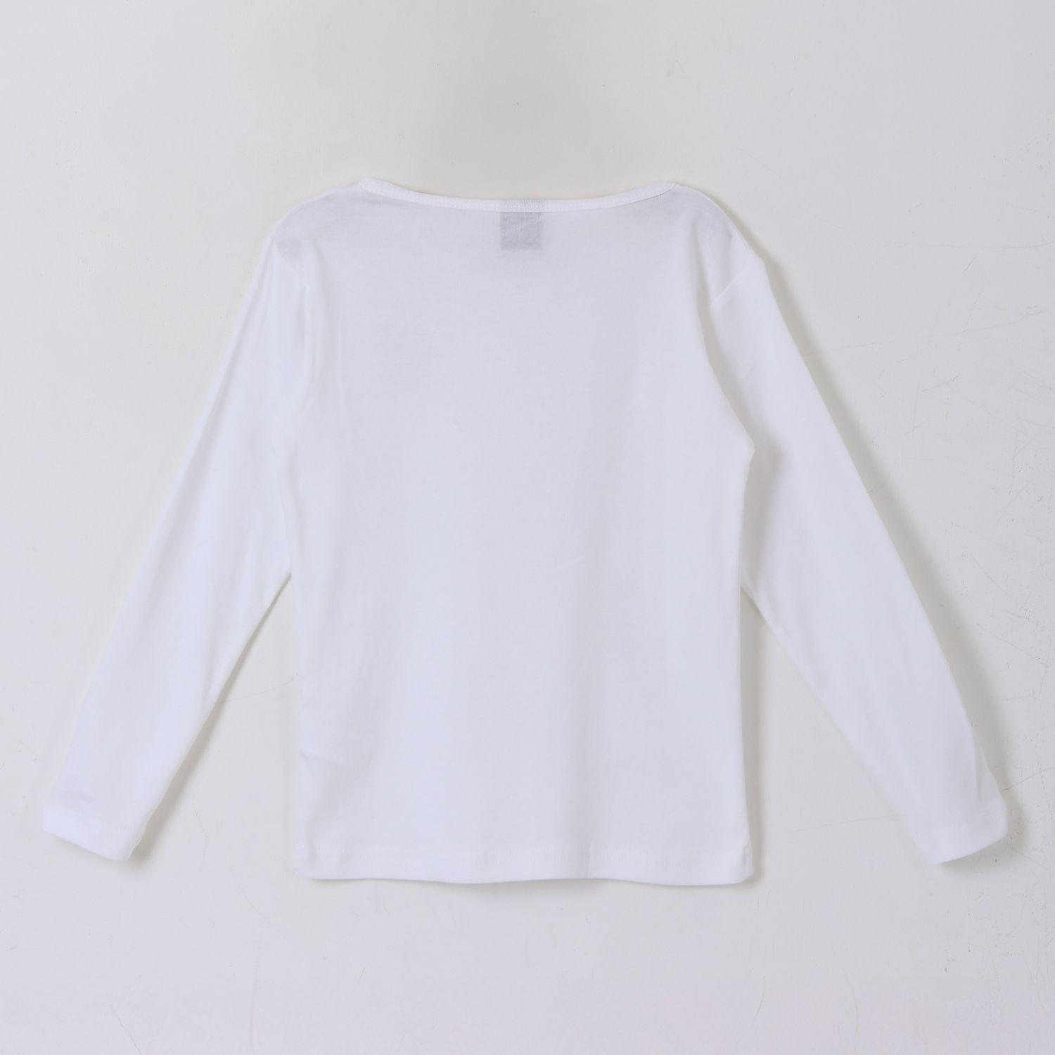 Bipack Camiseta Escolar Niña Manga Larga Blanco Minnie-2