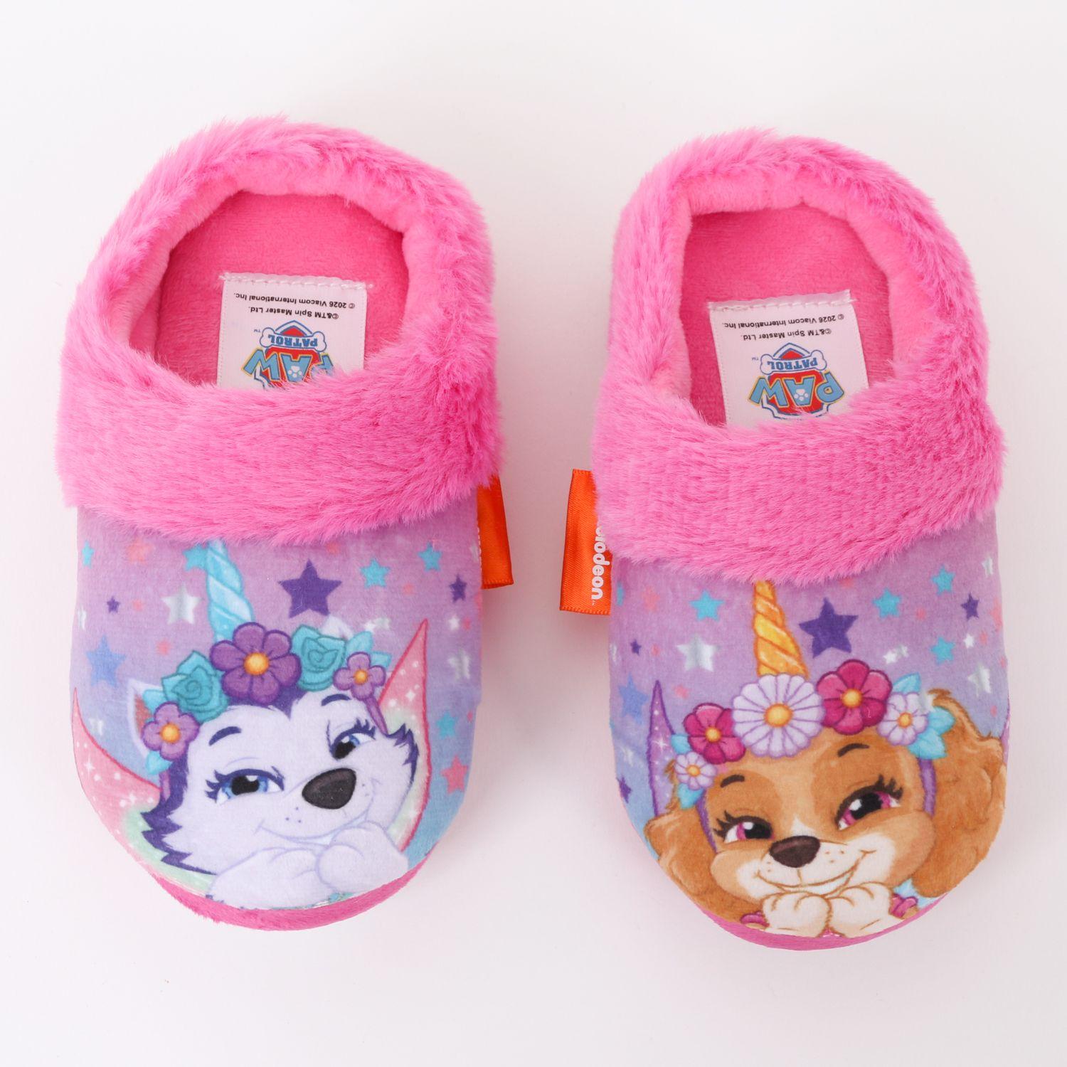 Pantufla Niña Invernal Skye & Everest Rosado Paw Patrol-4
