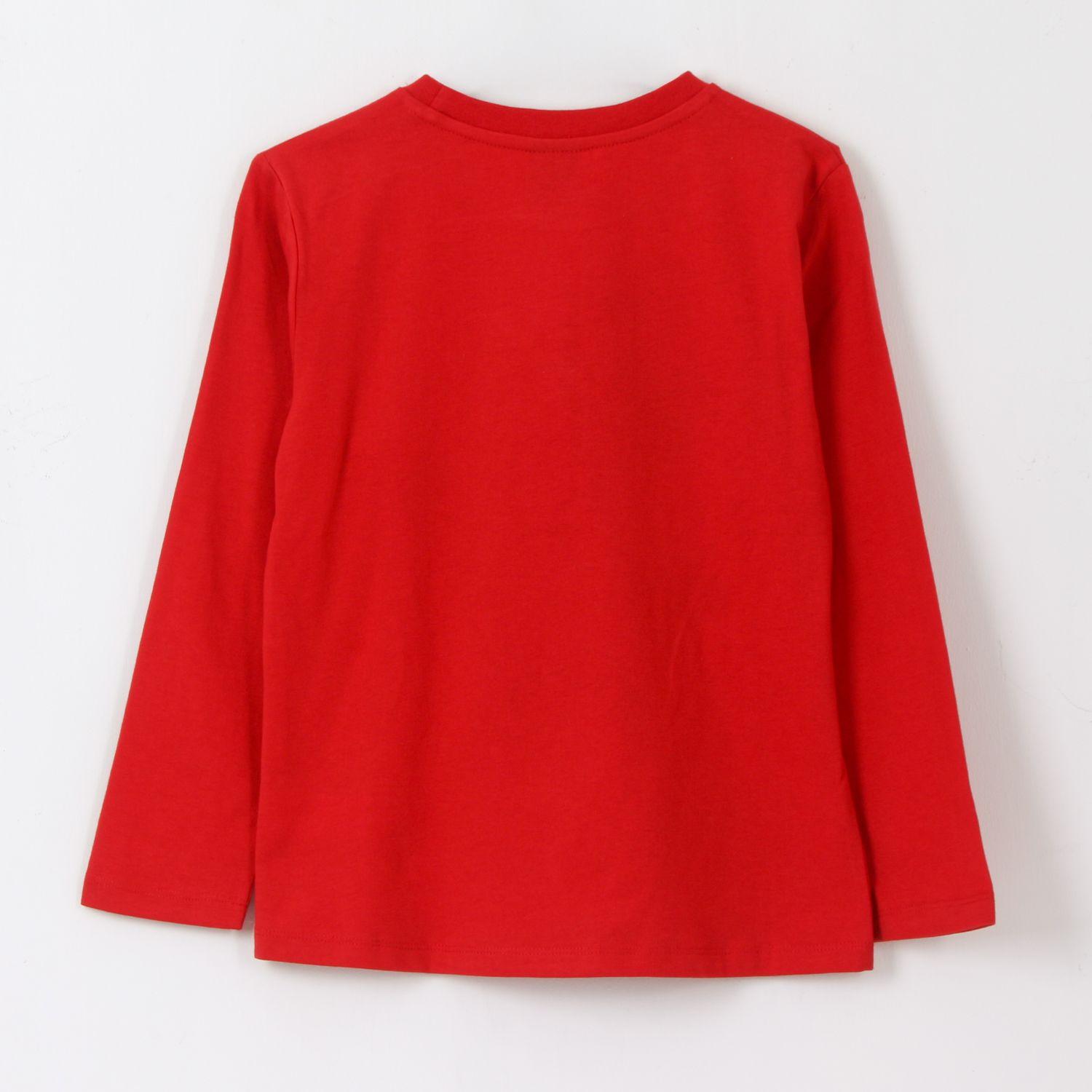 Bipack Polera Manga Larga Niña Full Print Minnie Rojo Disney-2