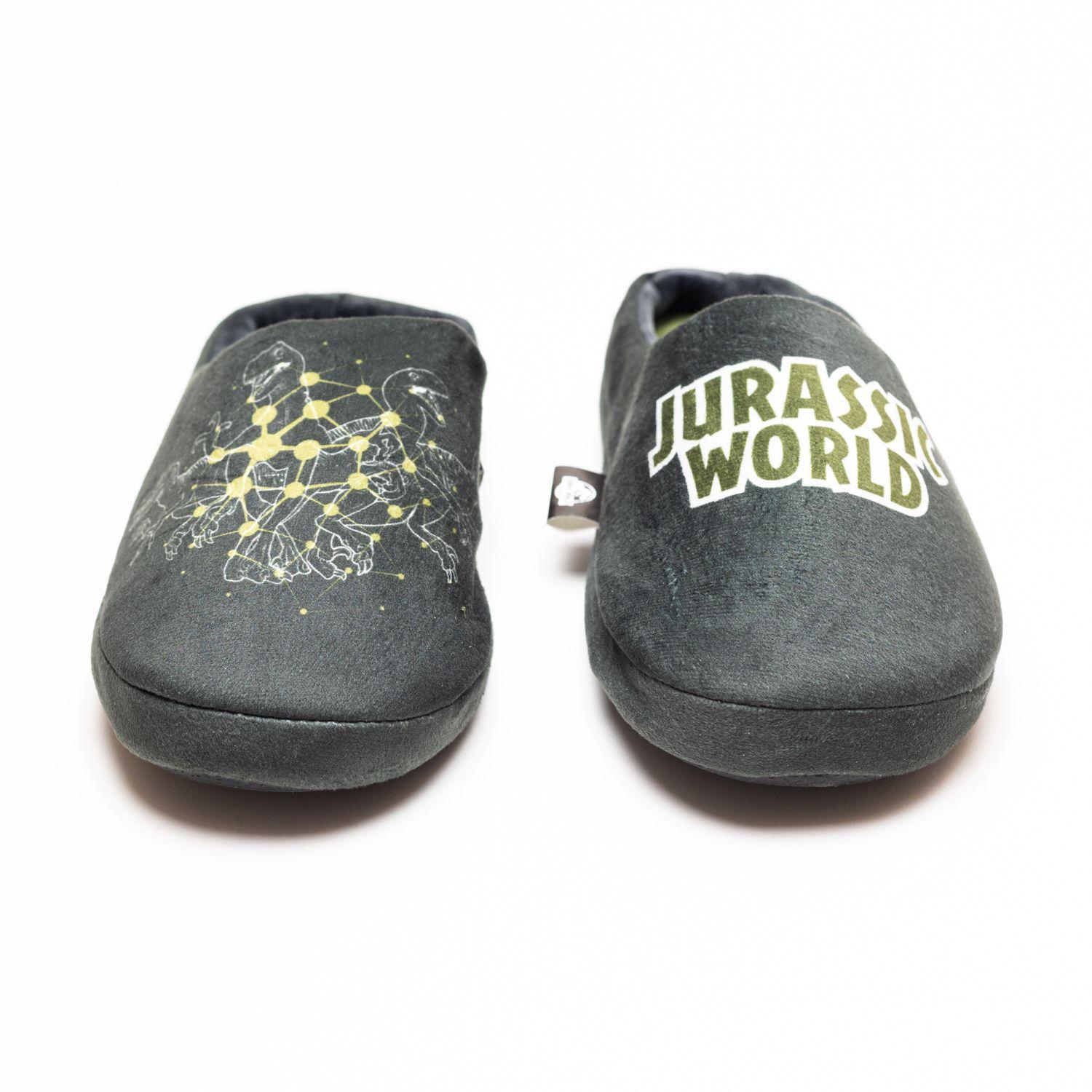 Pantufla Hombre Jurassic World VIntage Verde Jurassic World-2
