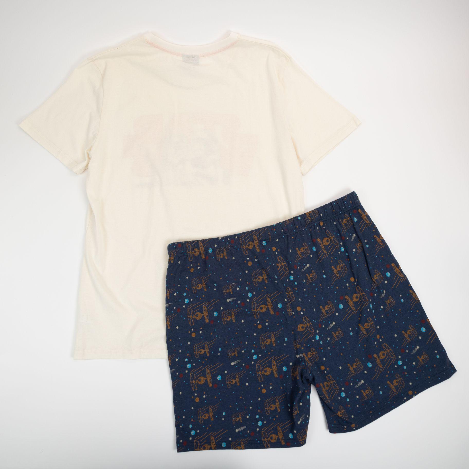 Pijama Hombre Stormtrooper Naves Blanco Star Wars-1