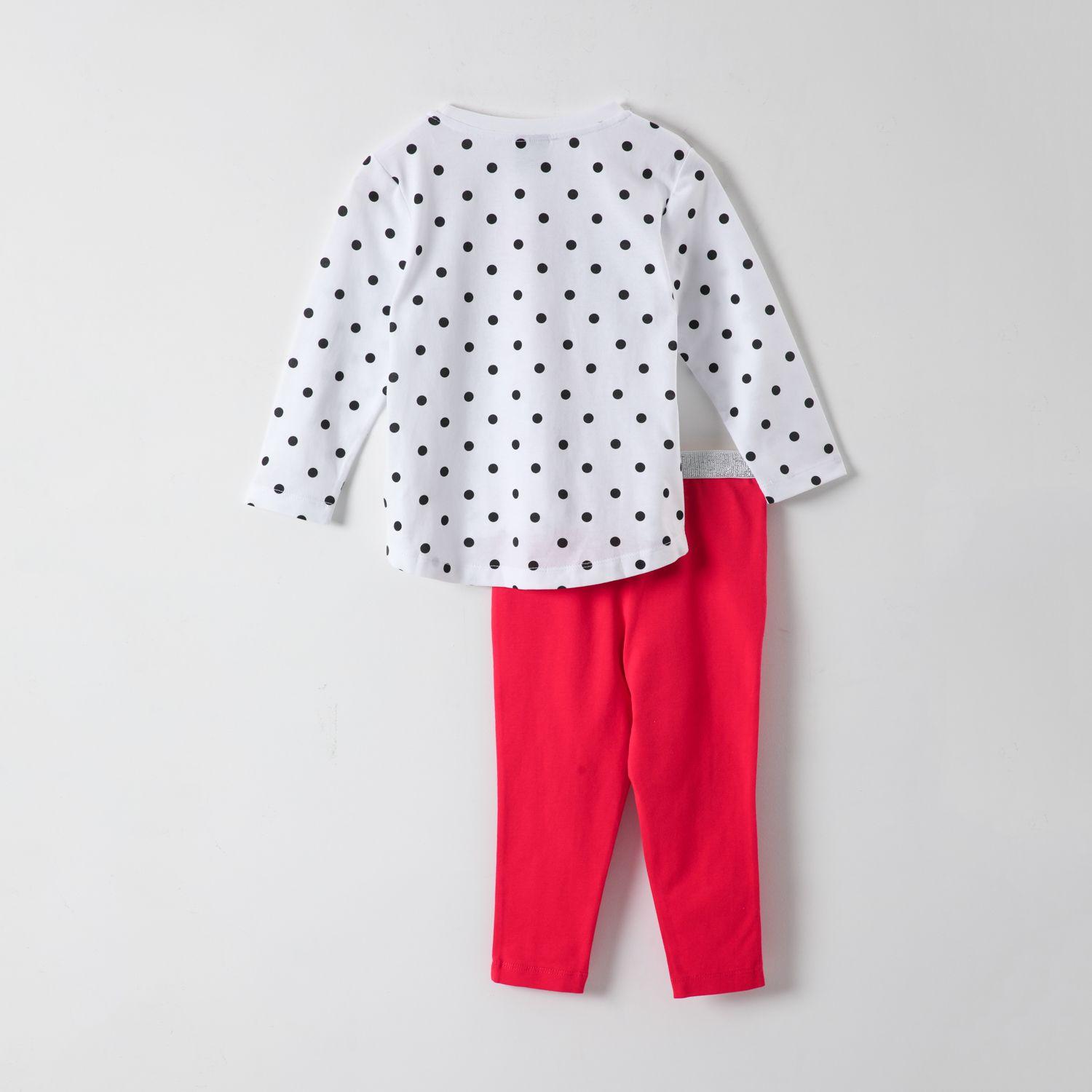 Conjunto Niña Minnie Coquette Blanco Disney-3