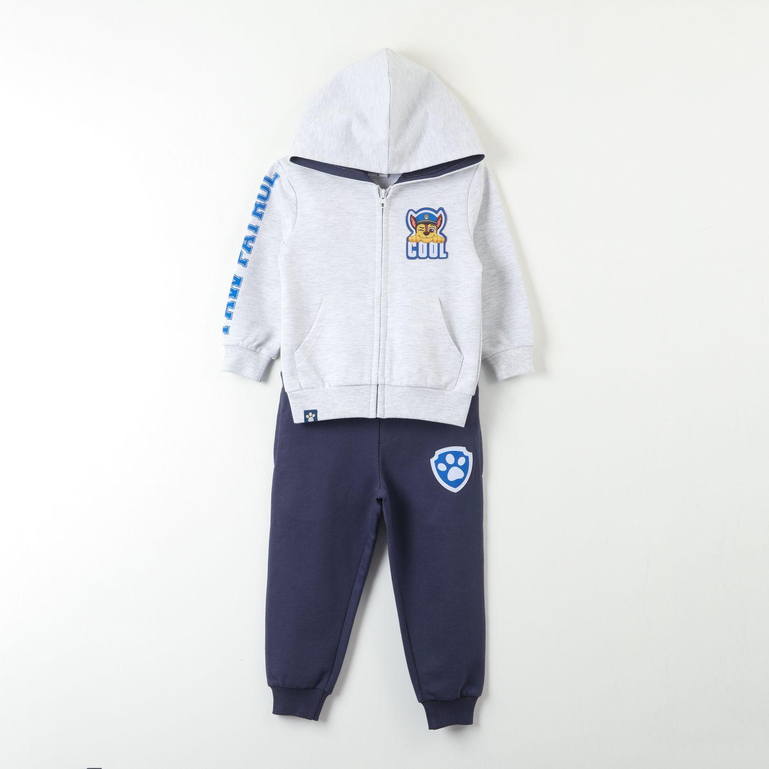 Conjunto Buzo Niño Chase Cool Gris Paw Patrol-0