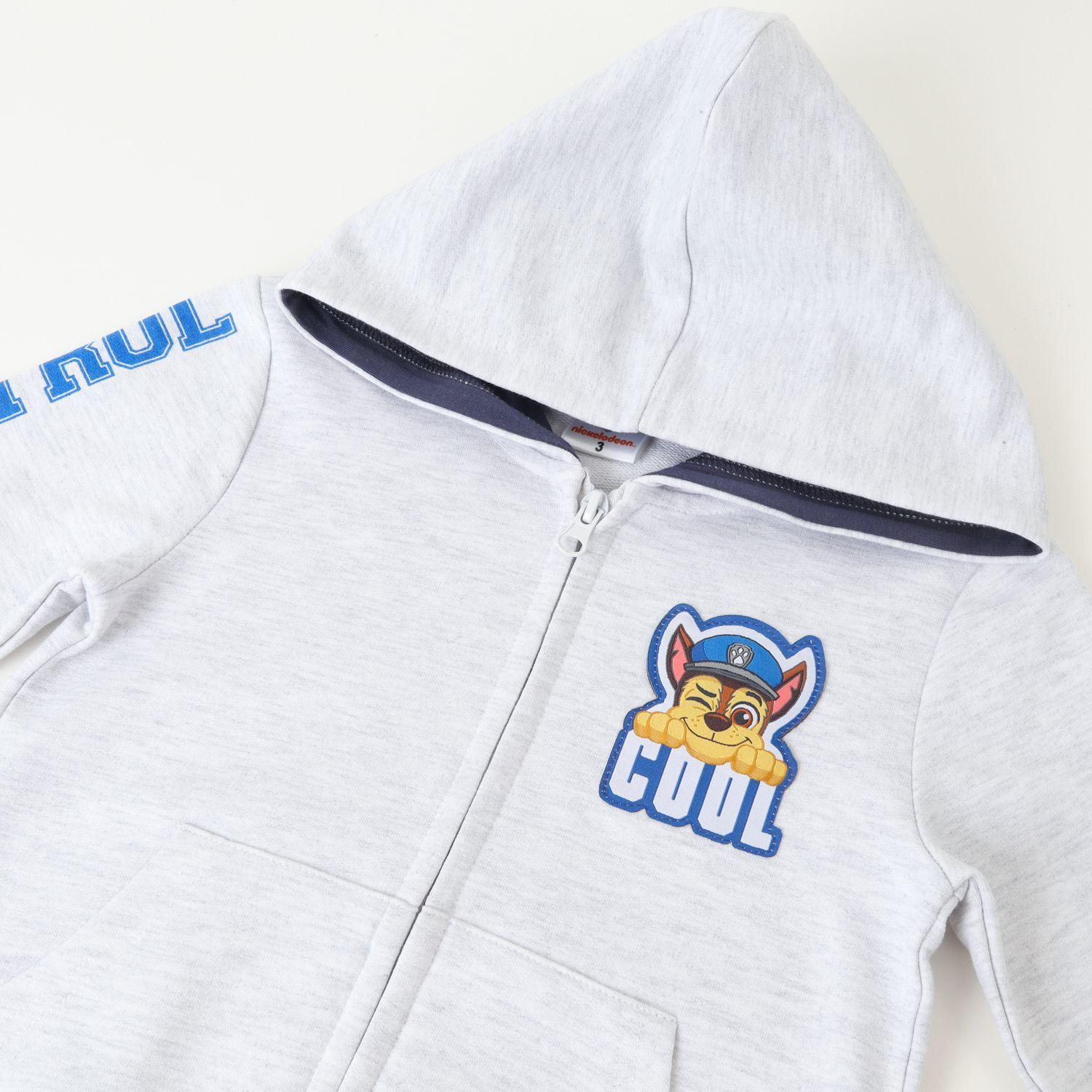 Conjunto Buzo Niño Chase Cool Gris Paw Patrol-1