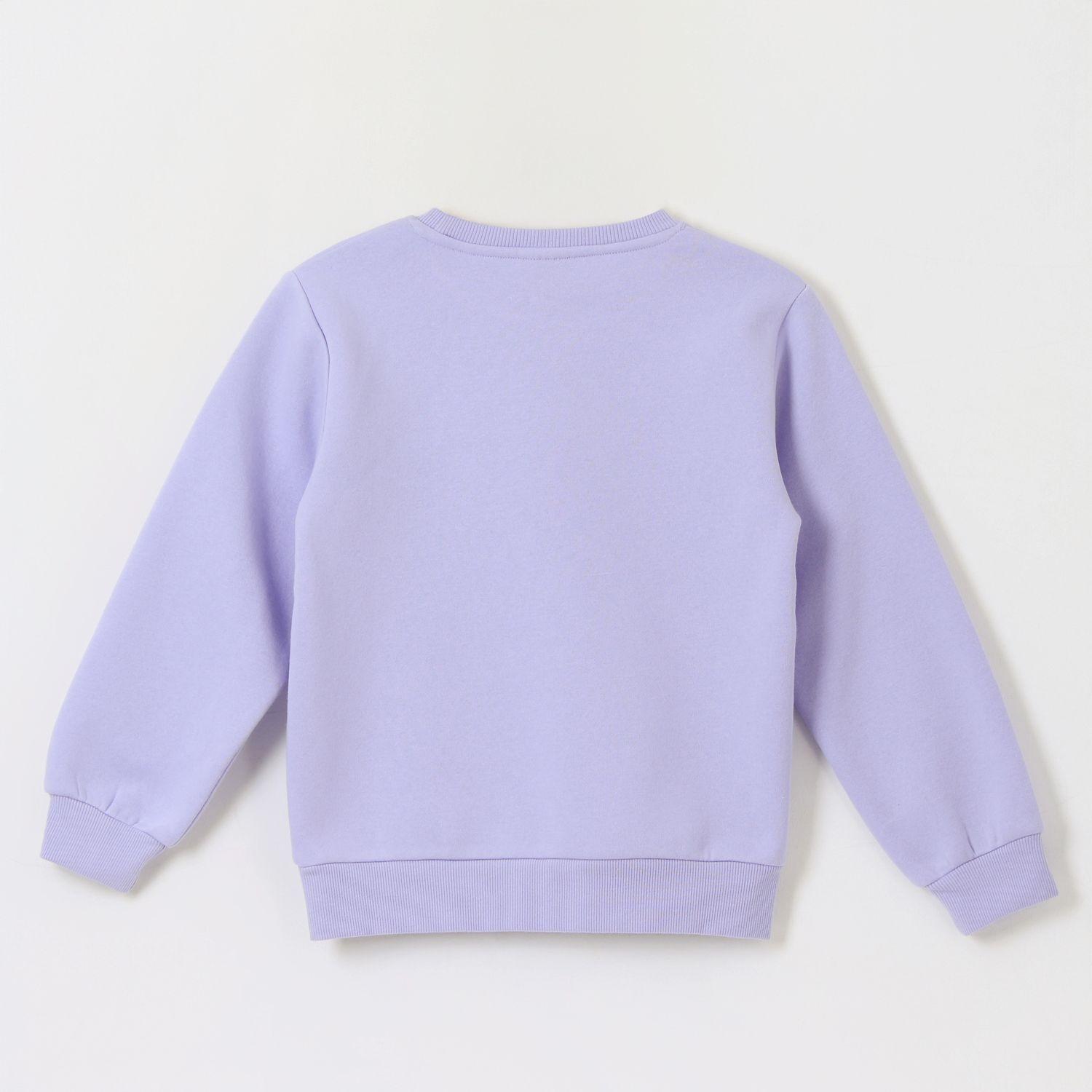 Polerón Cerrado Niña Personaje Lilo & Stitch Morado Disney-1