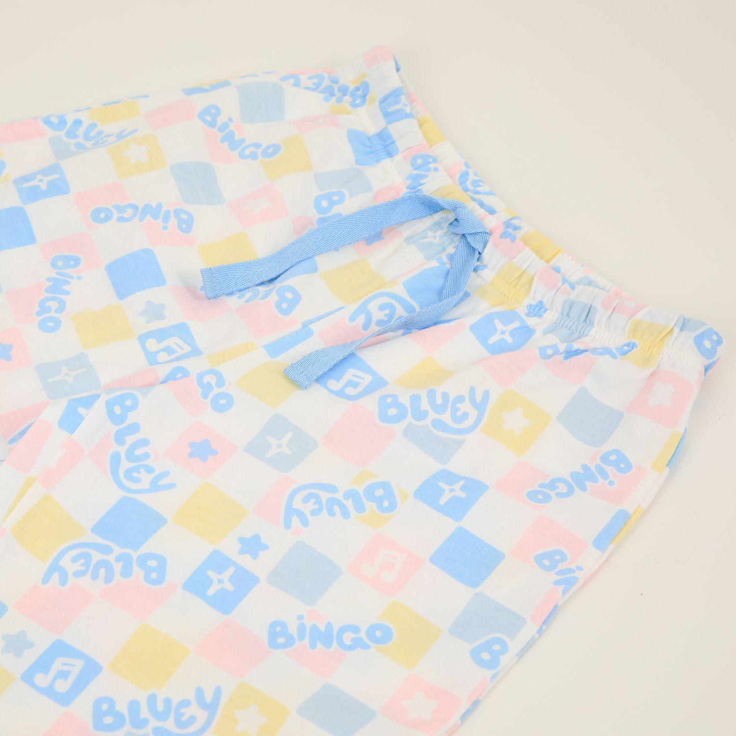 Pijama Manga Larga Niña Shake It Rosado Bingo & Bluey-3