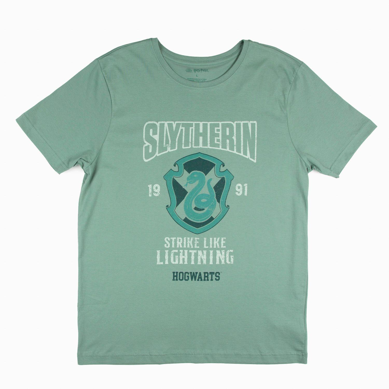 Polera Hombre Slytheryn 1991 Verde Harry Potter-0