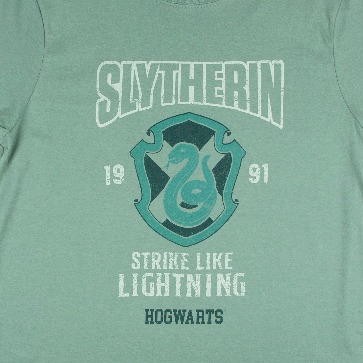 Polera Hombre Slytheryn 1991 Verde Harry Potter-2