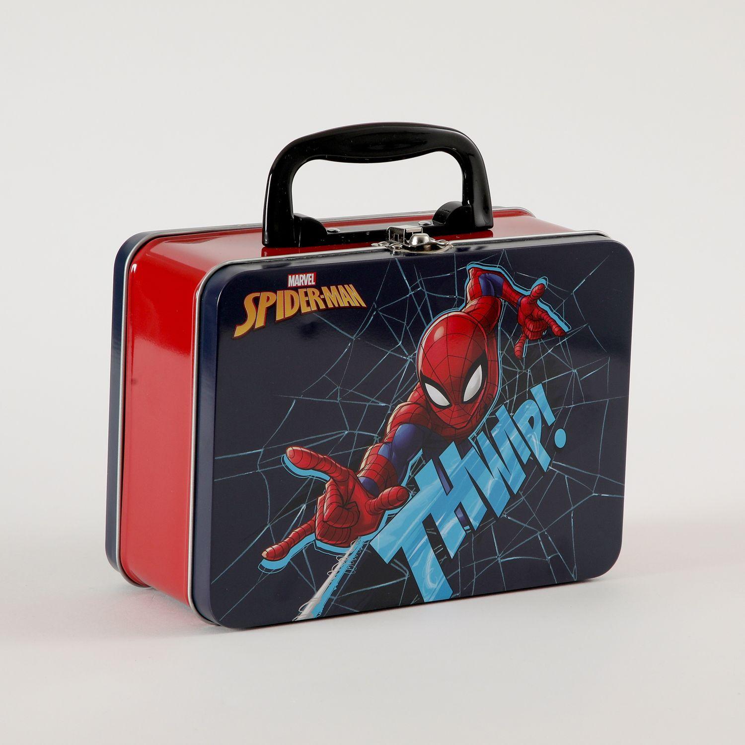 Pijama Corto Niño Spiderman Cabezas Gris Marvel-4