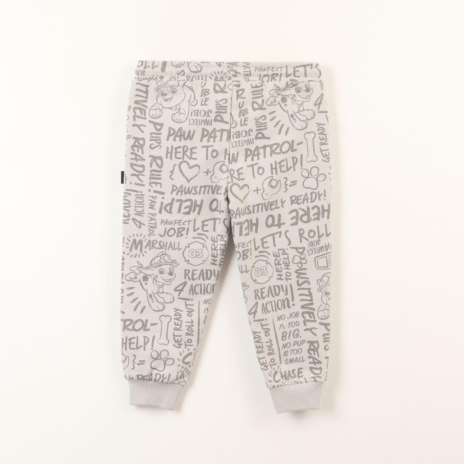 Pantalon De Buzo Niño Rubble Y Marshall Beige Paw Patrol-2