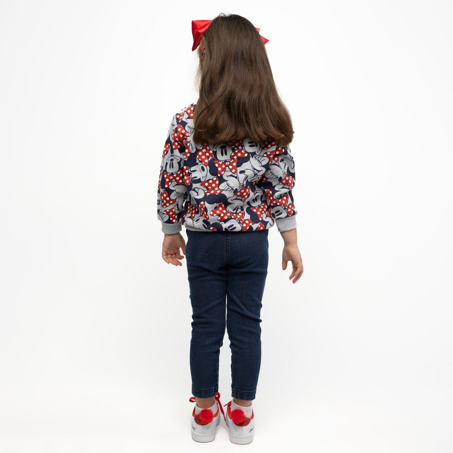 Calza Niña Logo Minnie Denim Disney-1