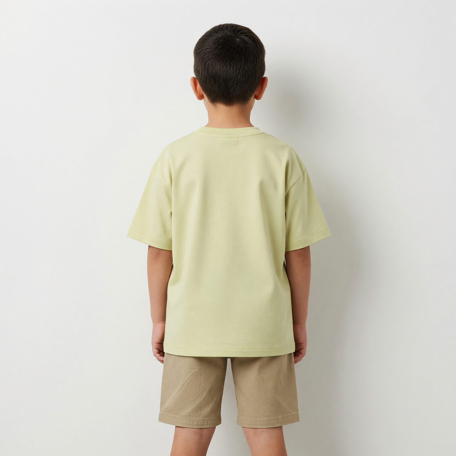 Polera Manga Corta Niño Stumble Guys Estampado Verde-1