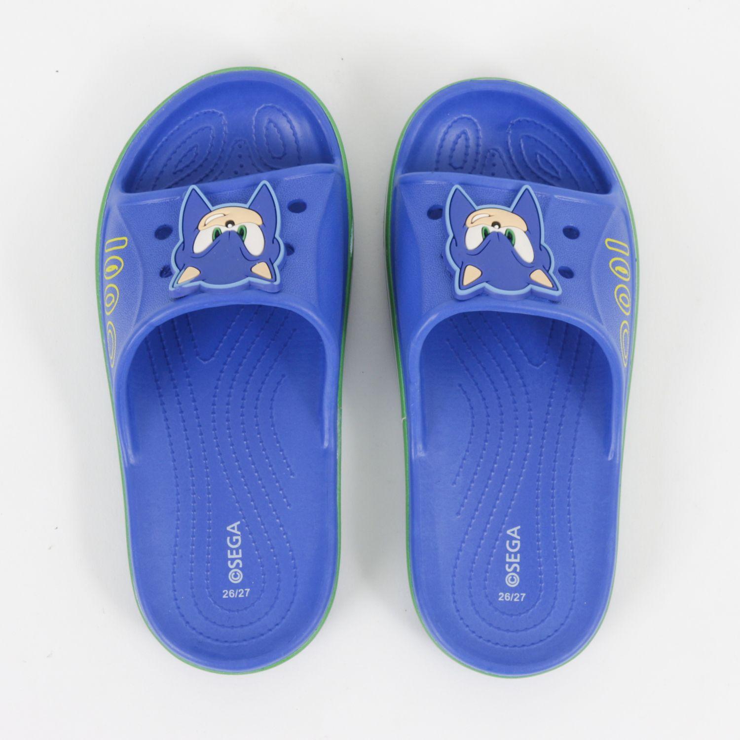 Sandalia Slide Niño Azul Rings Sonic-2
