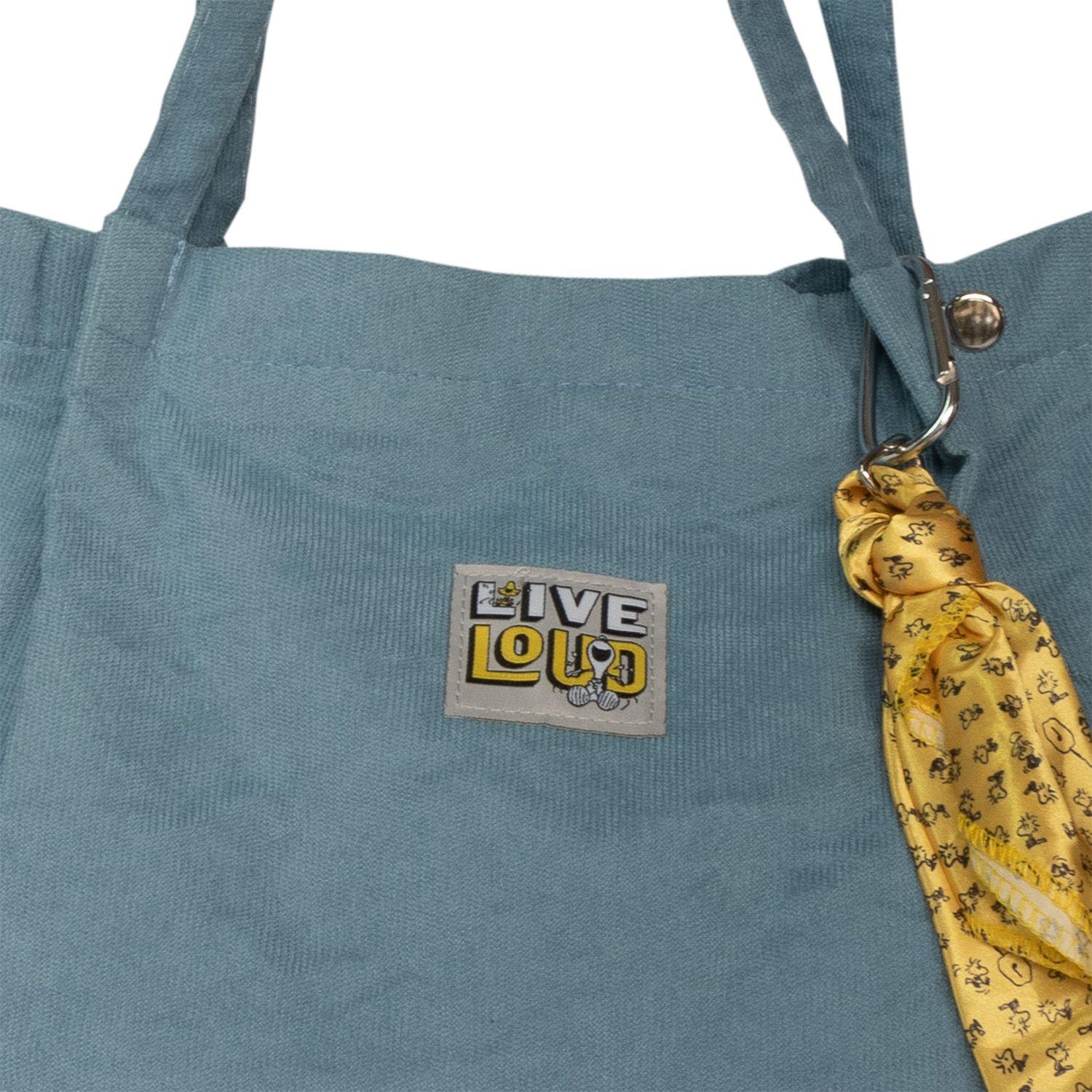 Bolso Mujer Live Azul Snoopy-2