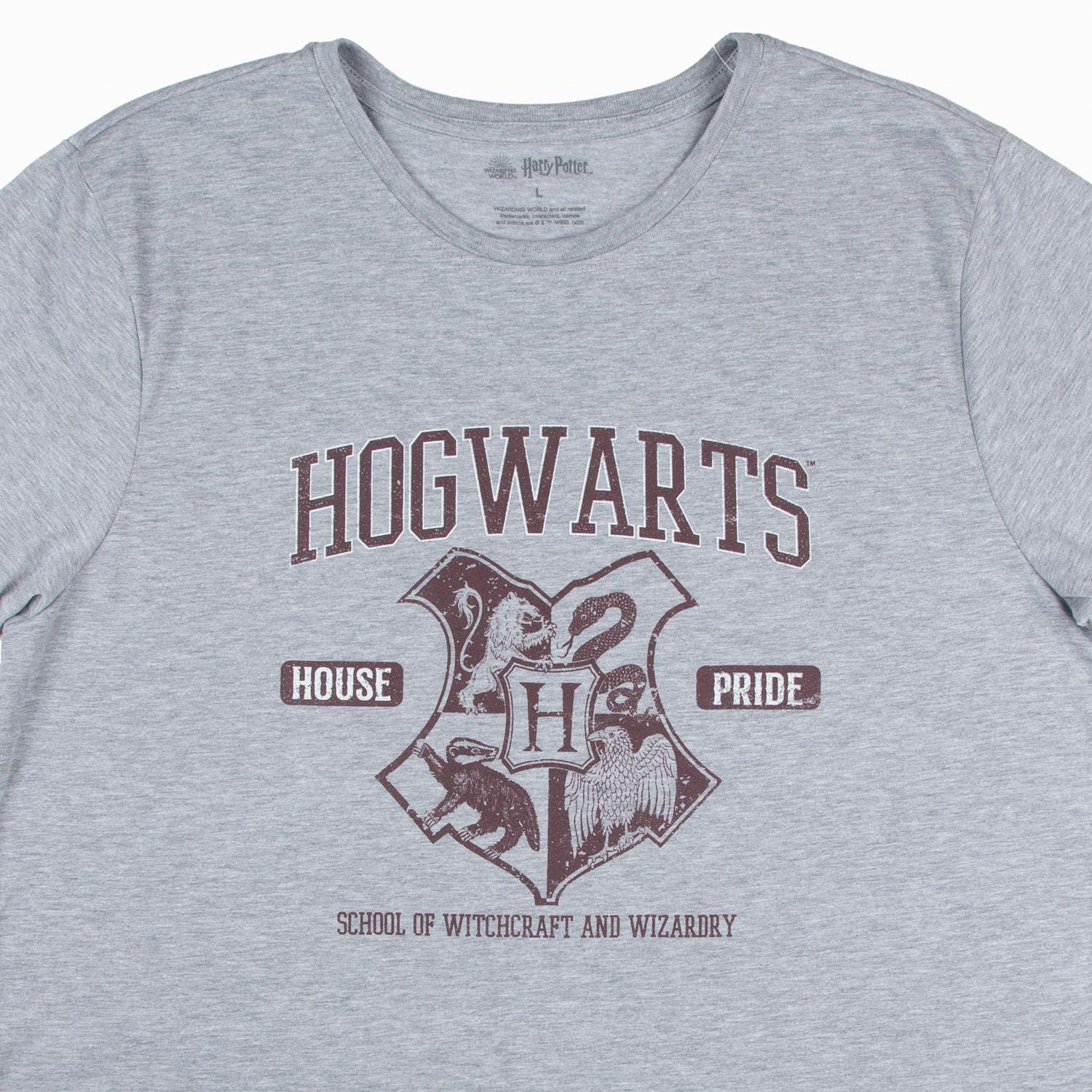 Polera Hombre House Pride Gris Harry Potter-2