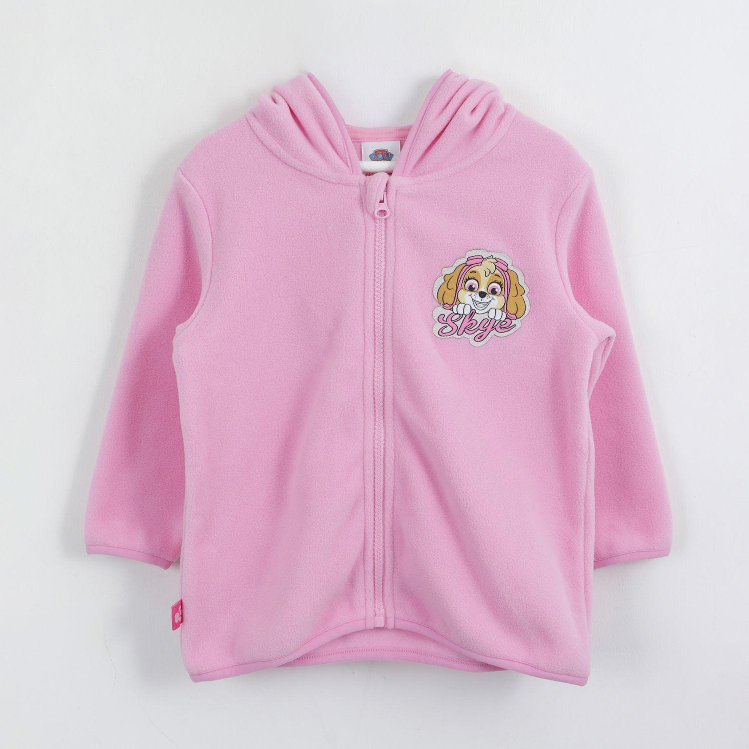 Polar con Gorro Niña Skye Rosado Paw Patrol-0